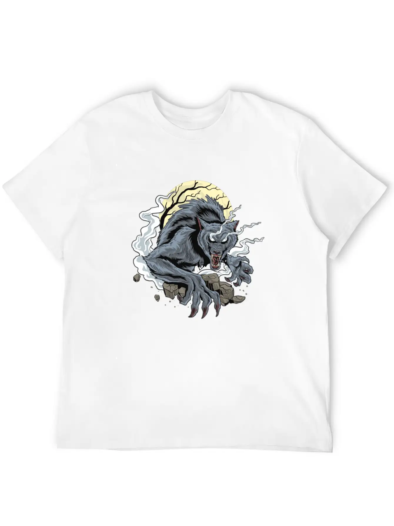 Wolf Modern Fit Casual T-Shirt – Clean And Versatile Design