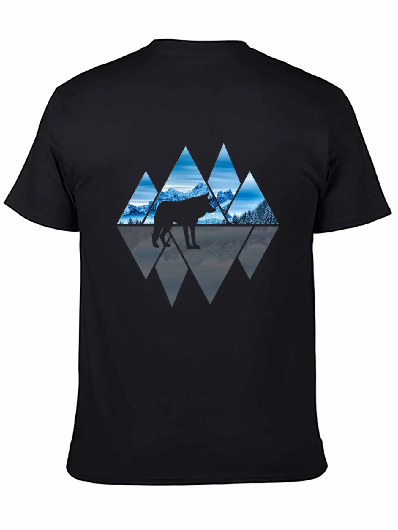 Wolf Mountains Nature Lover Ice Soft Cotton Short Sleeve Tee – Unisex Wardrobe Staple