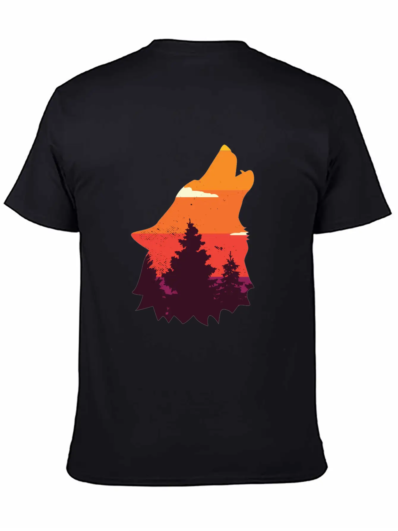 Wolf Nature Wolves Wolf Pack Modern Fit Casual T-Shirt – Clean And Versatile Design