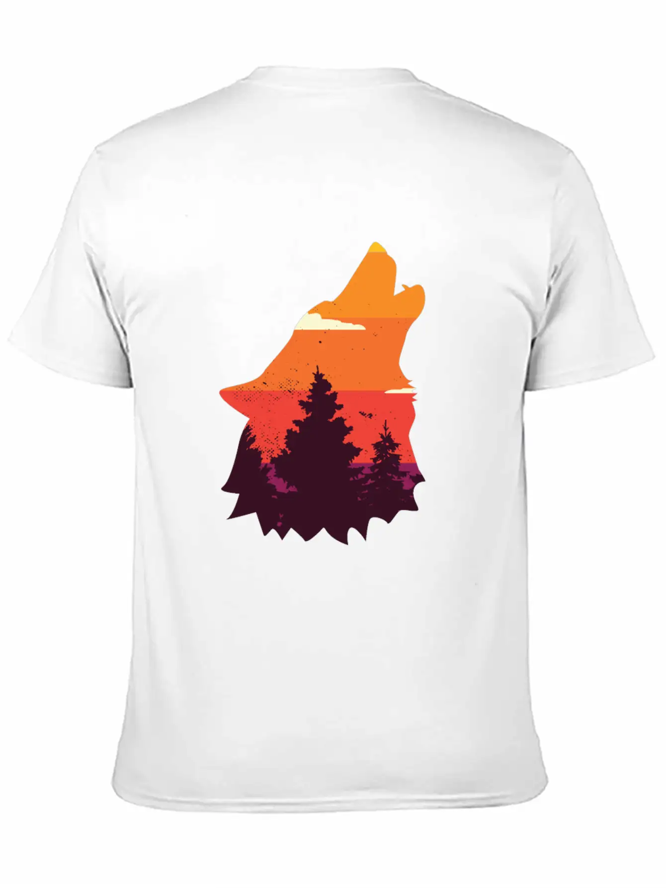 Wolf Nature Wolves Wolf Pack Modern Fit Casual T-Shirt – Clean And Versatile Design