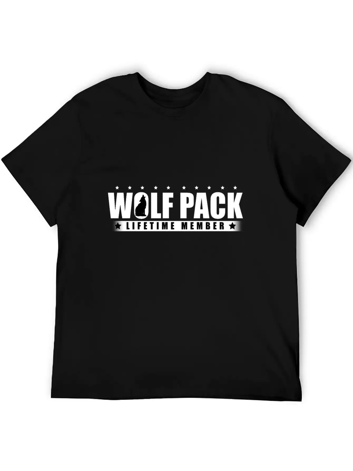 Wolf Pack Lifetime Member Wolves Alpha Carnivore Stylish Everyday T-Shirt – Unisex Basic Cotton Tee