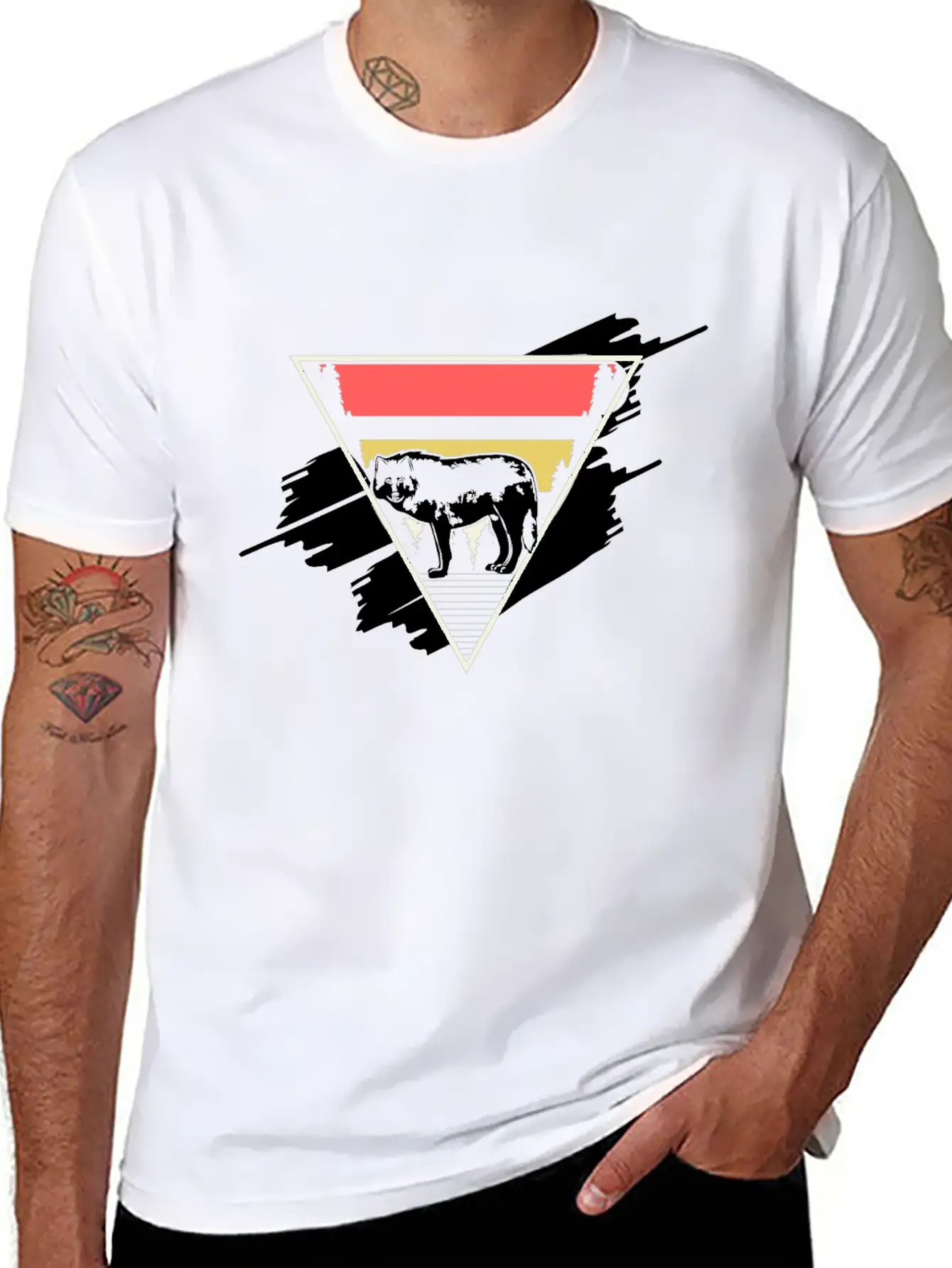 Wolf Pack Wild Animal Gift Soft Cotton Short Sleeve Tee – Unisex Wardrobe Staple