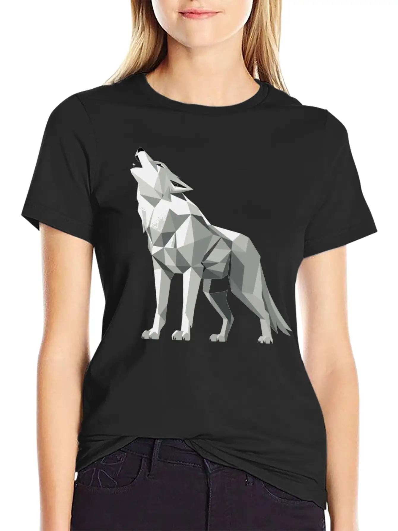 Wolf Shirt For Halloween Relaxed Everyday Tee – Lightweight And Durable Cotton