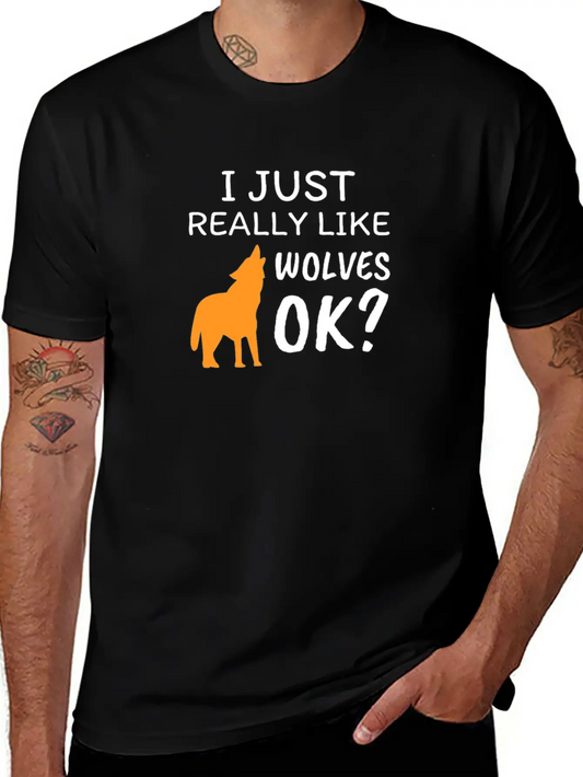 Wolf Soft Cotton Short Sleeve Tee – Unisex Wardrobe Staple