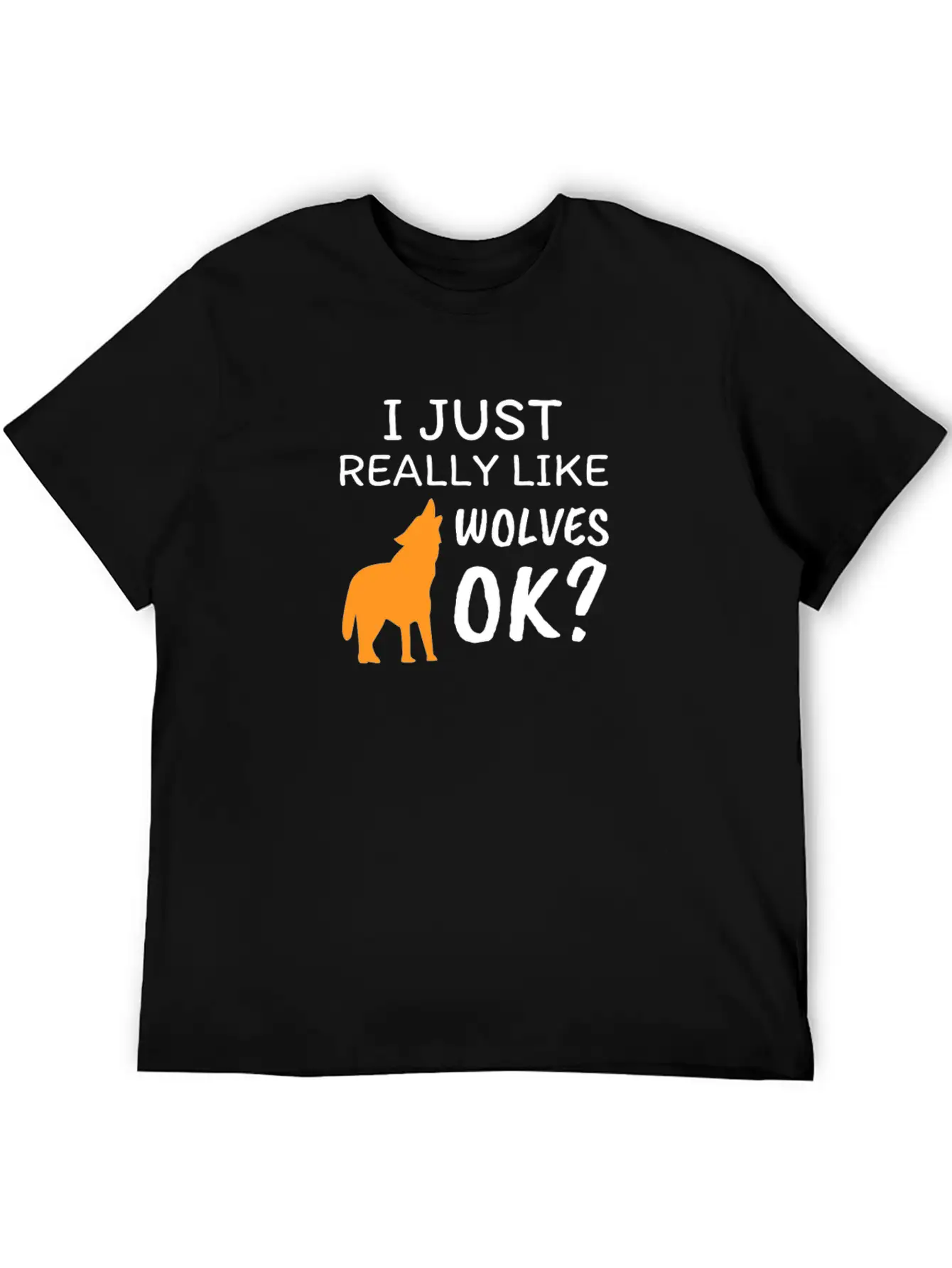 Wolf Soft Cotton Short Sleeve Tee – Unisex Wardrobe Staple