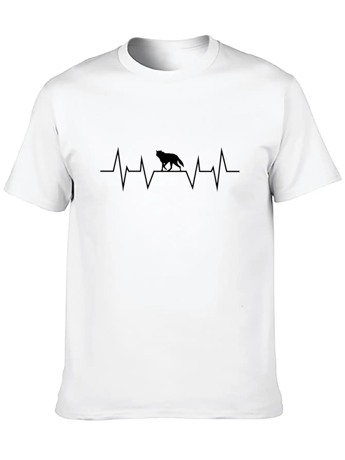 Wolf Stylish Everyday T-Shirt – Unisex Basic Cotton Tee