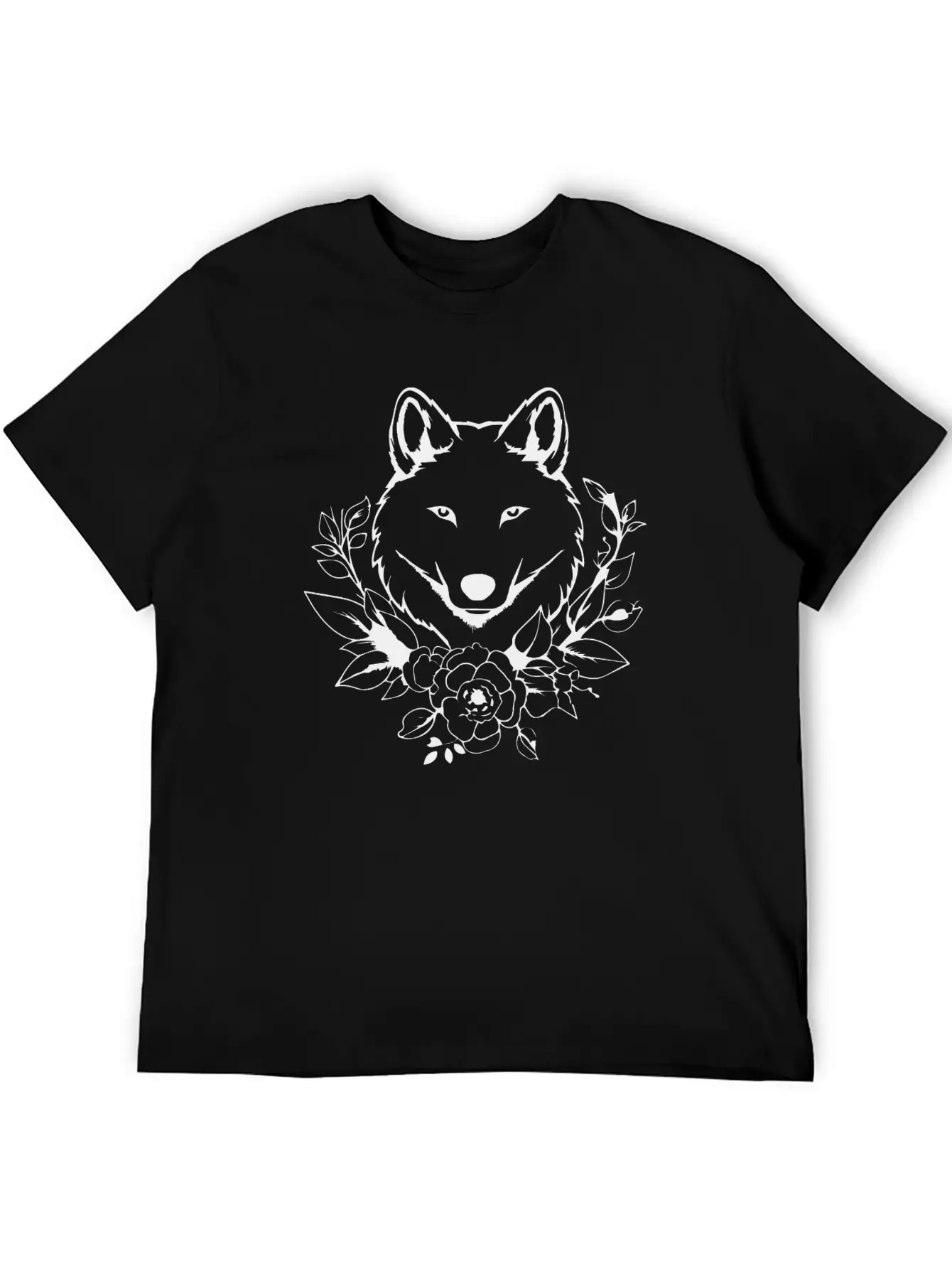 Wolf Unisex Casual T-Shirt – Clean Design For Daily Comfort