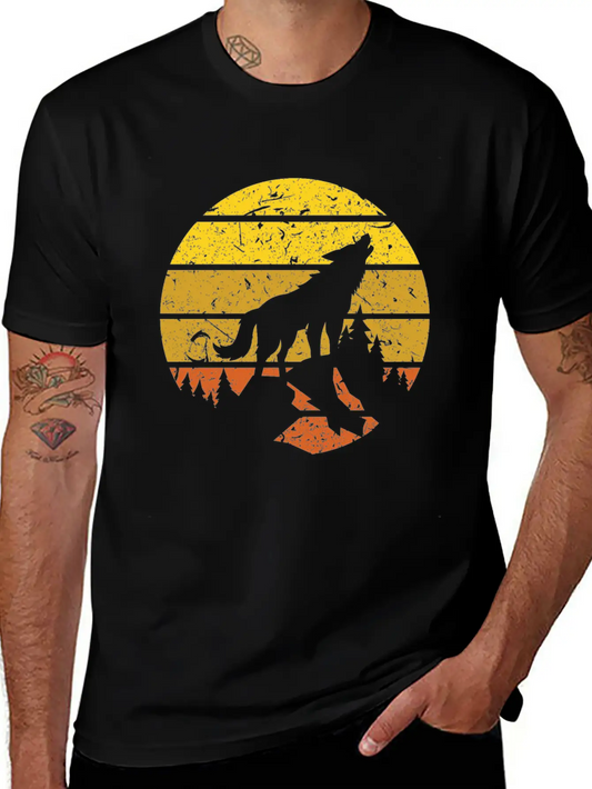 Wolf Wilderness Soft Cotton Short Sleeve Tee – Unisex Wardrobe Staple