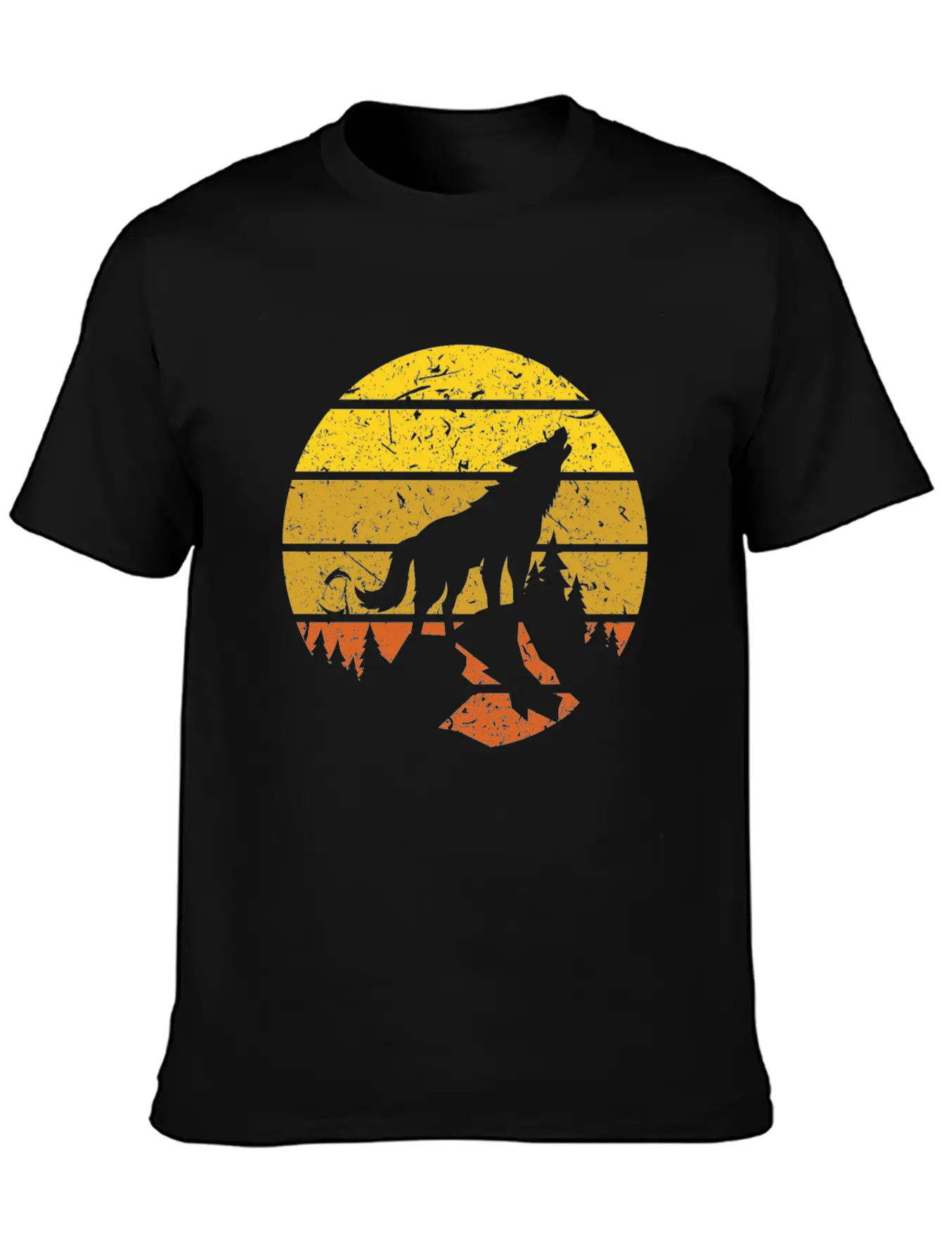 Wolf Wilderness Soft Cotton Short Sleeve Tee – Unisex Wardrobe Staple