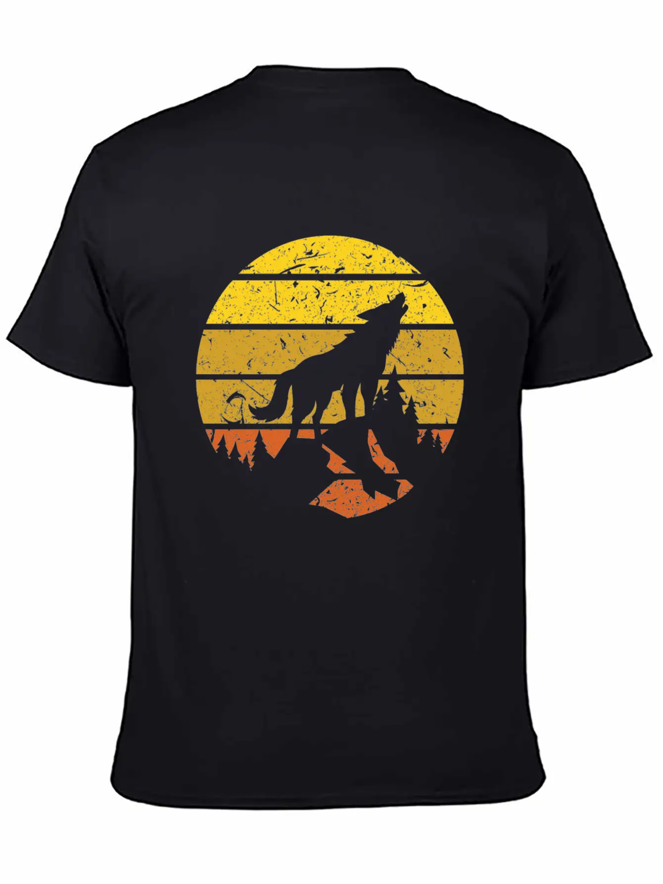 Wolf Wilderness Soft Cotton Short Sleeve Tee – Unisex Wardrobe Staple
