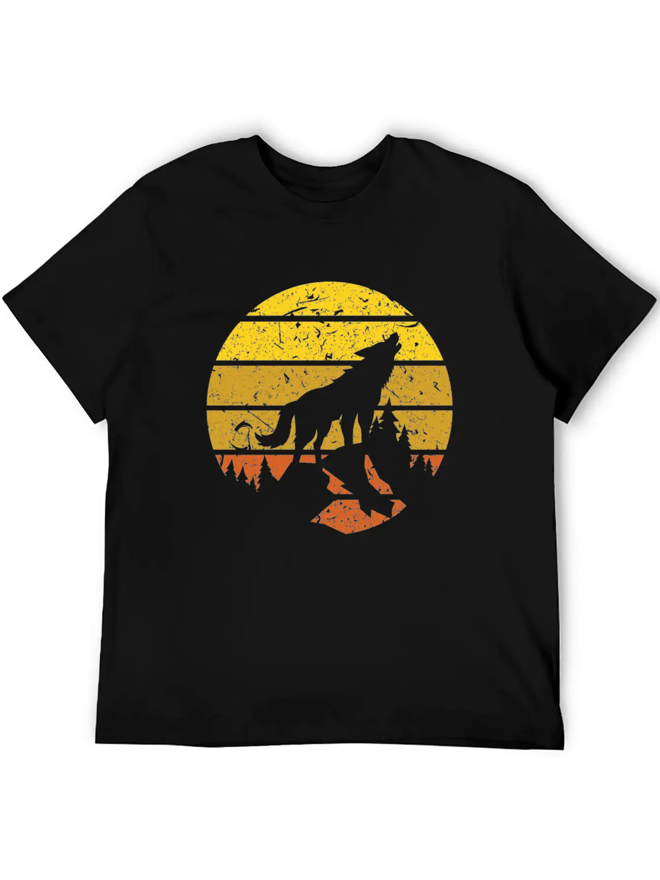 Wolf Wilderness Soft Cotton Short Sleeve Tee – Unisex Wardrobe Staple
