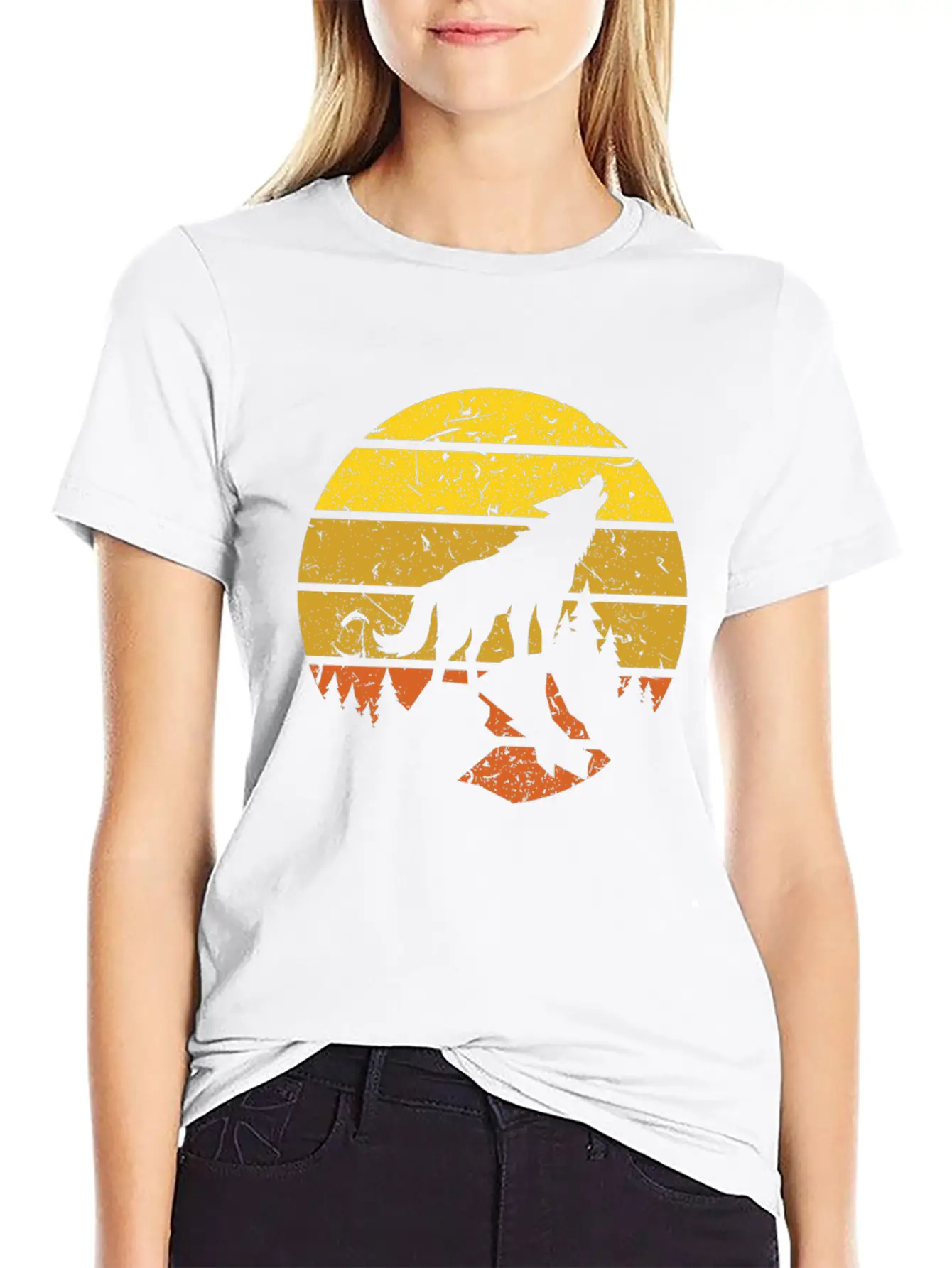 Wolf Wilderness Soft Cotton Short Sleeve Tee – Unisex Wardrobe Staple