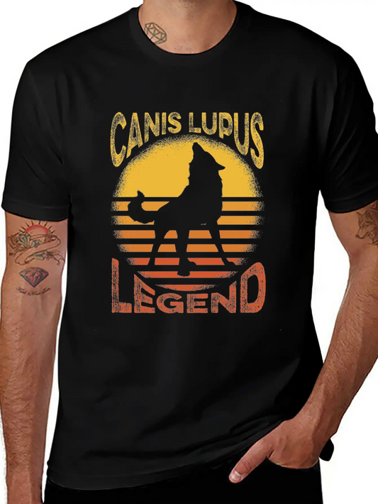 Wolf Wolves Basic Graphic T-Shirt – Daily Comfort In Soft Cotton
