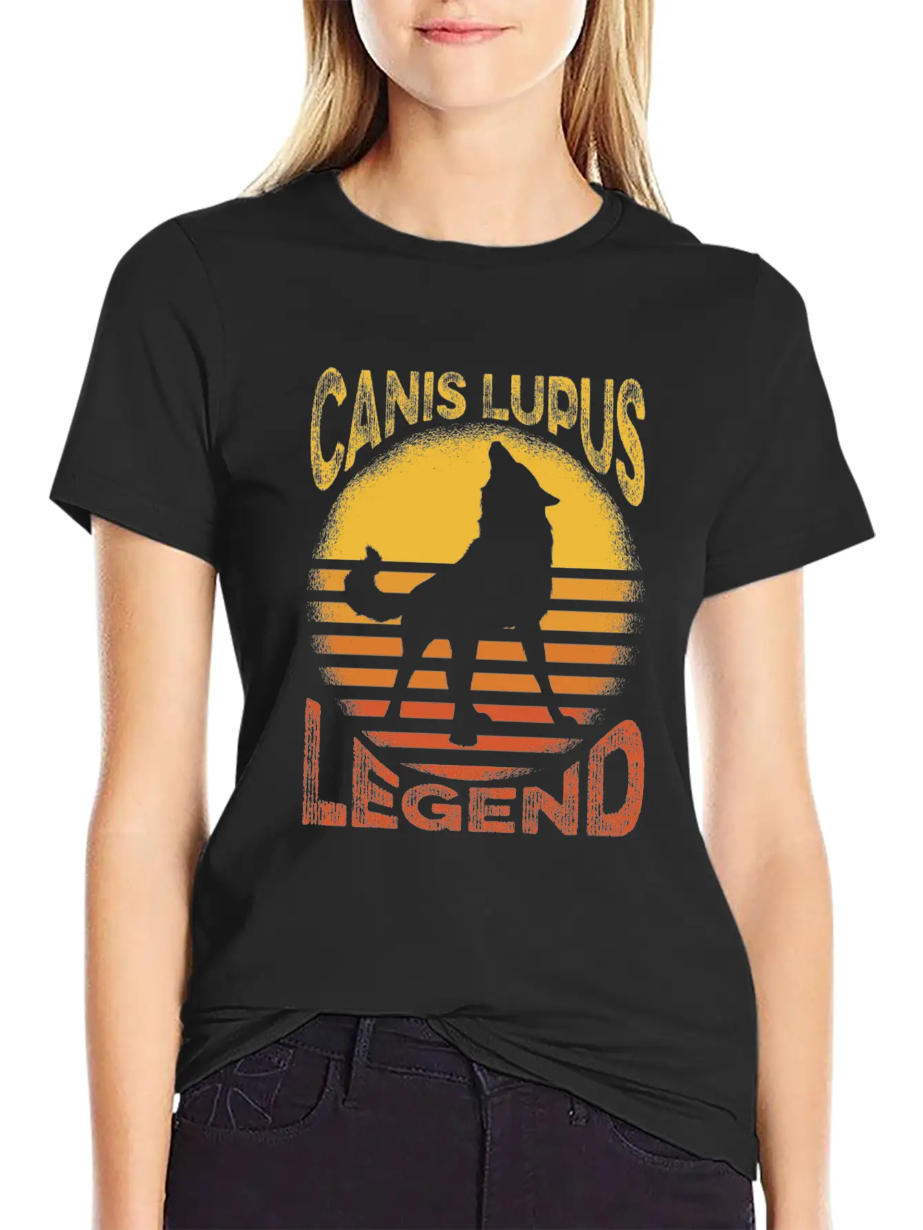 Wolf Wolves Basic Graphic T-Shirt – Daily Comfort In Soft Cotton