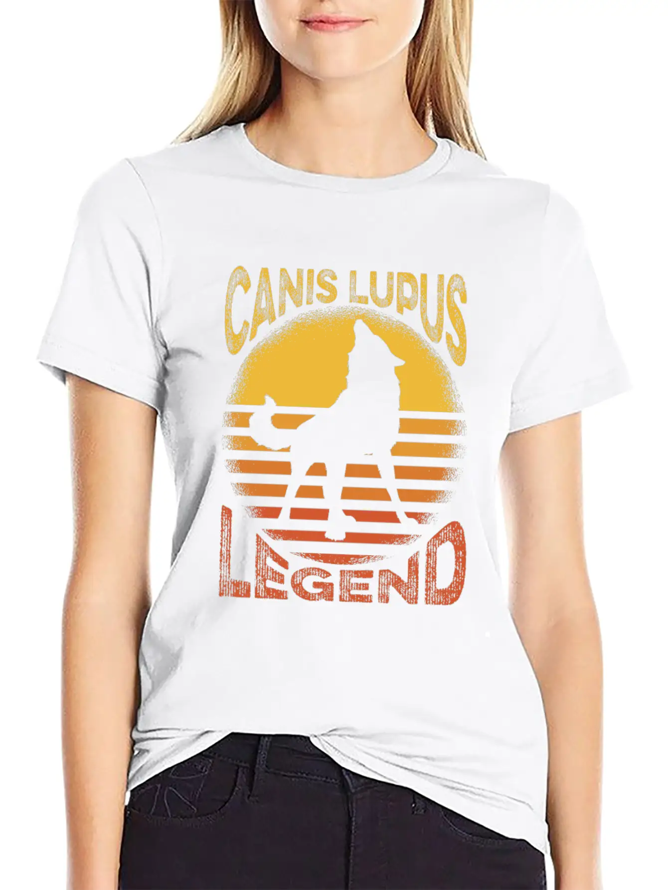 Wolf Wolves Basic Graphic T-Shirt – Daily Comfort In Soft Cotton