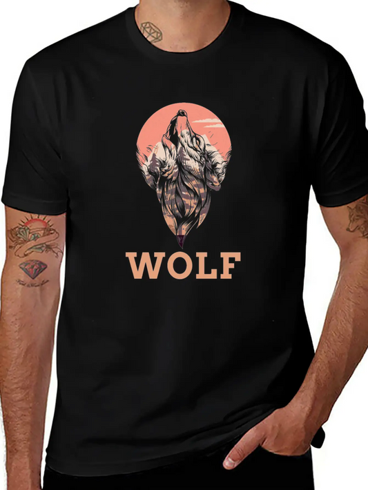 Wolf Wolves Modern Fit Casual T-Shirt – Clean And Versatile Design