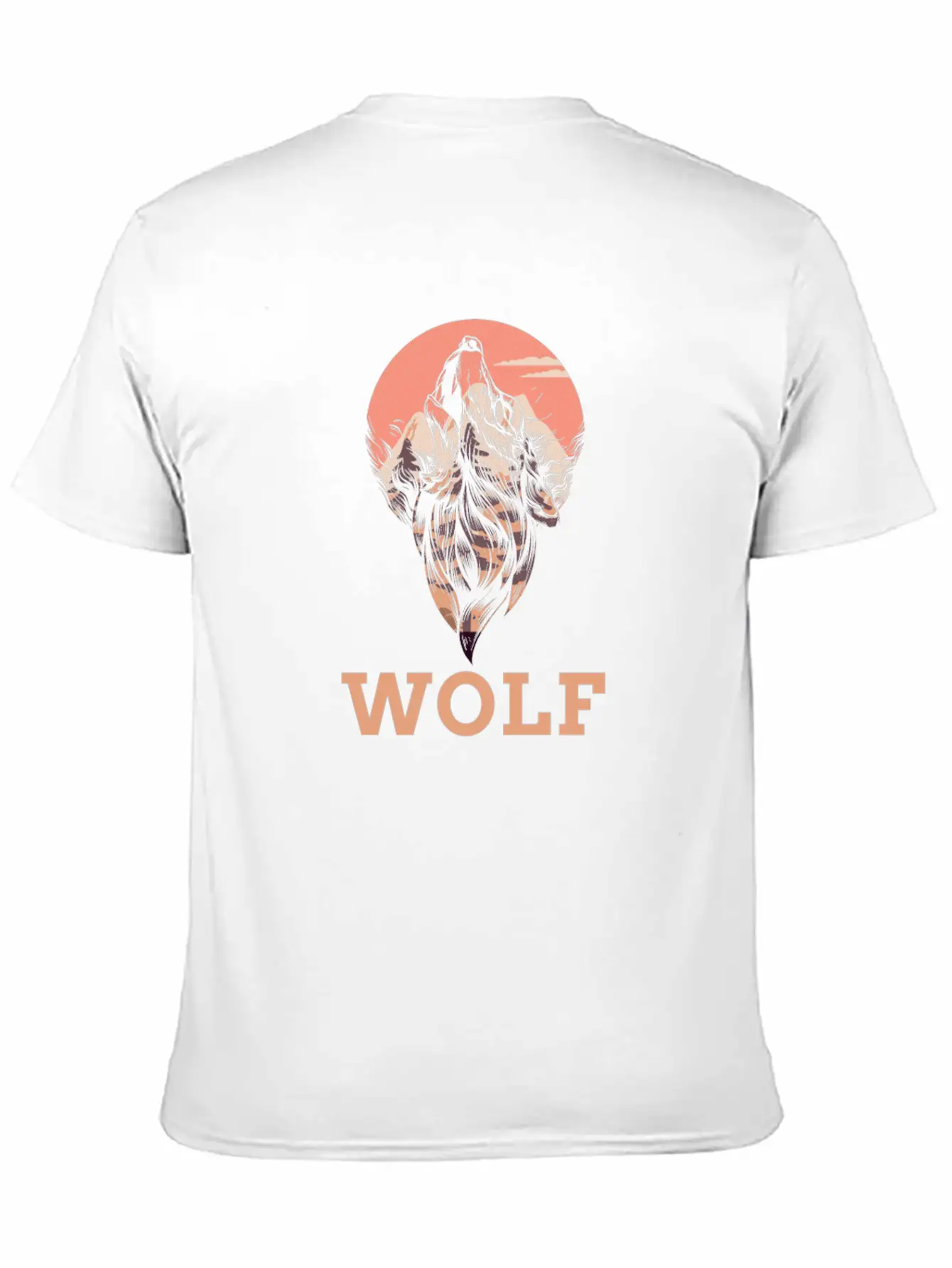 Wolf Wolves Modern Fit Casual T-Shirt – Clean And Versatile Design