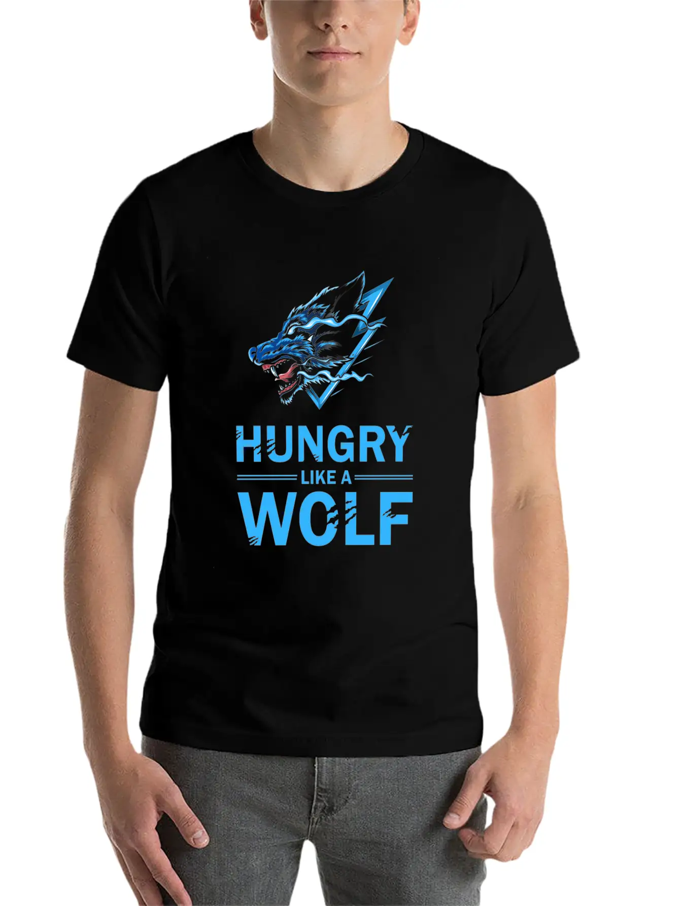Wolf Wolves Unisex Casual T-Shirt – Clean Design For Daily Comfort