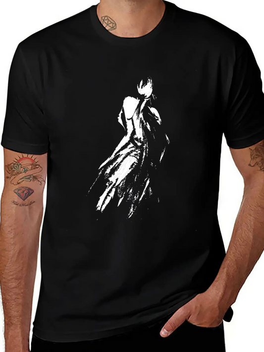 Woman Art, Beautiful Girl Art Lightweight Cotton T-Shirt – Daily Comfort Graphic Shirt