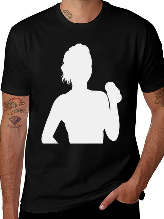 Woman Doing Fitness Modern Fit Casual T-Shirt – Clean And Versatile Design