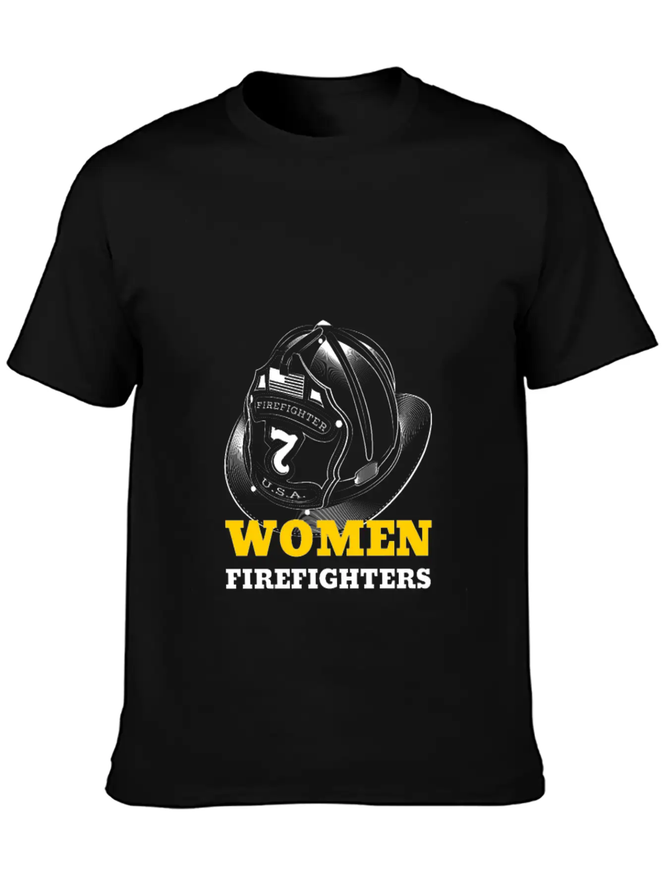 WOMEN FIREFIGHTERS Empowering Woman Relaxed Everyday Tee – Lightweight And Durable Cotton