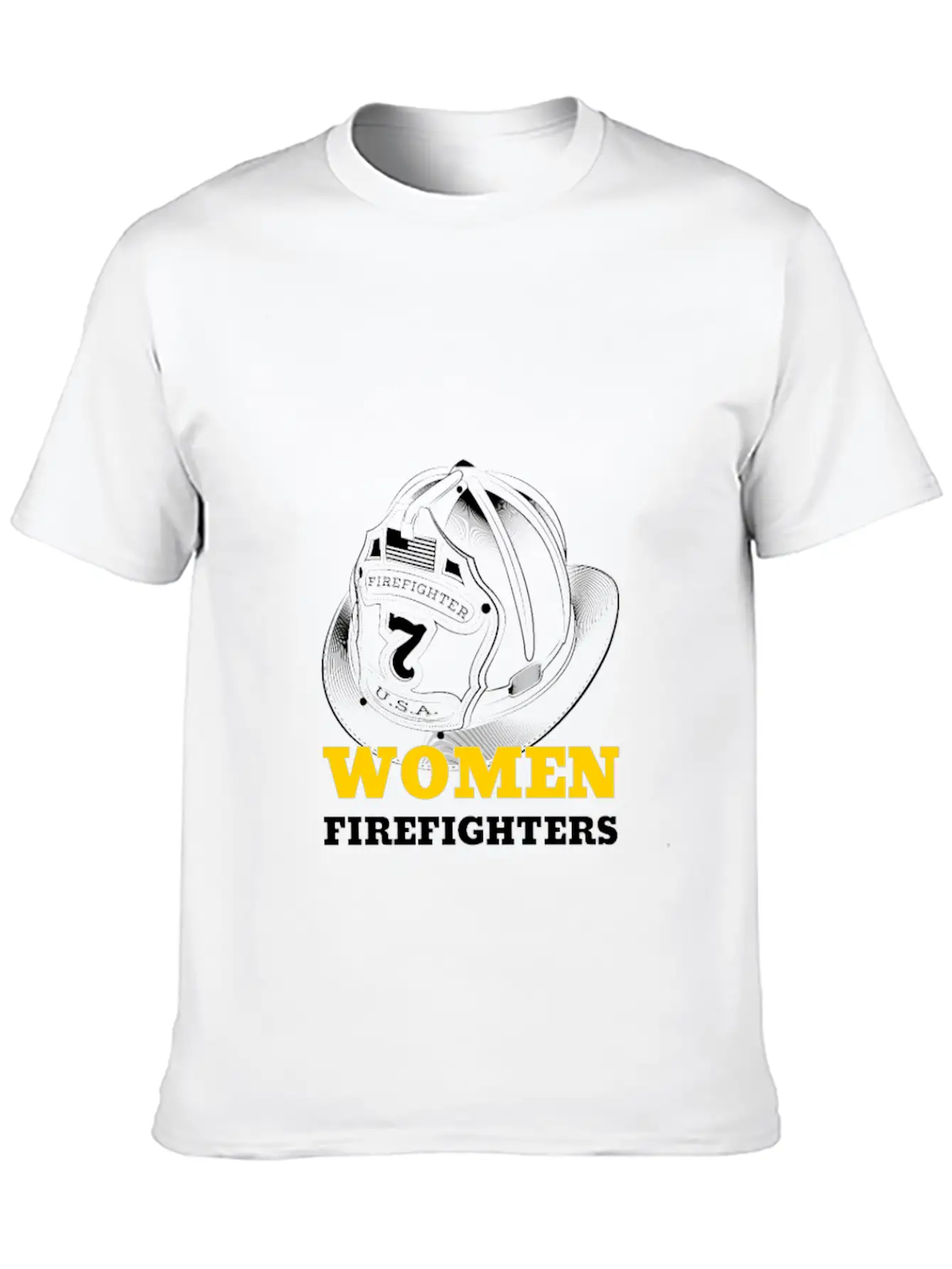 WOMEN FIREFIGHTERS Empowering Woman Relaxed Everyday Tee – Lightweight And Durable Cotton