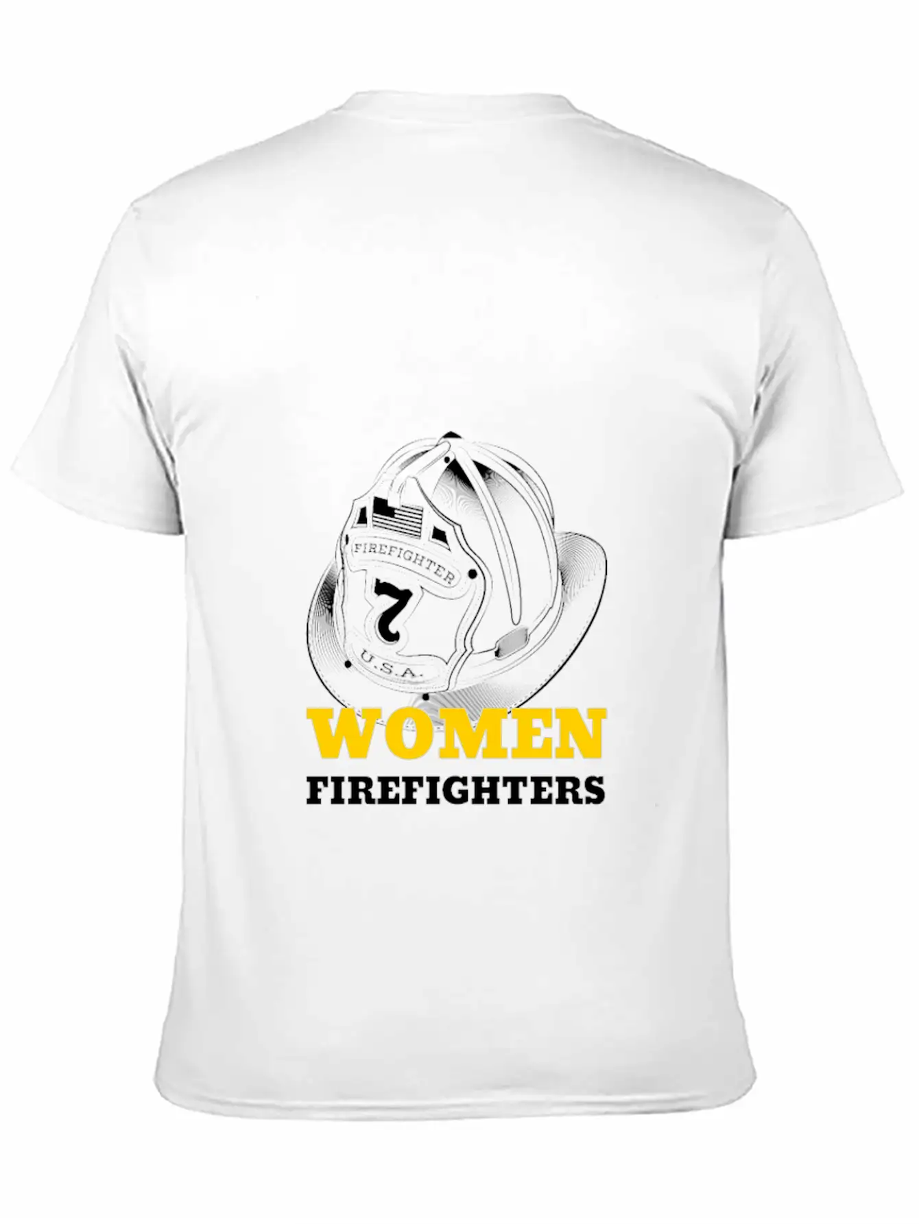 WOMEN FIREFIGHTERS Empowering Woman Relaxed Everyday Tee – Lightweight And Durable Cotton
