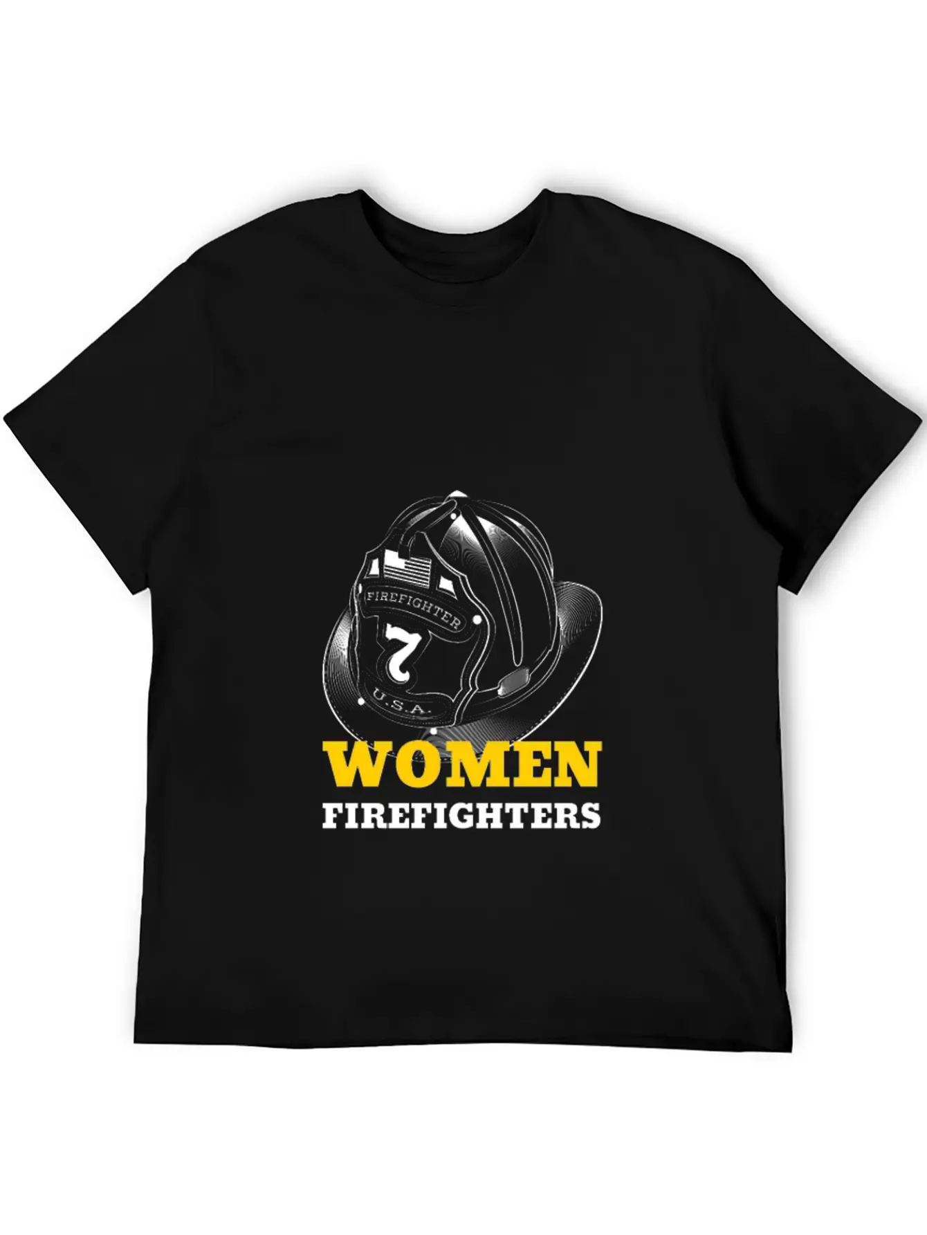 WOMEN FIREFIGHTERS Empowering Woman Relaxed Everyday Tee – Lightweight And Durable Cotton