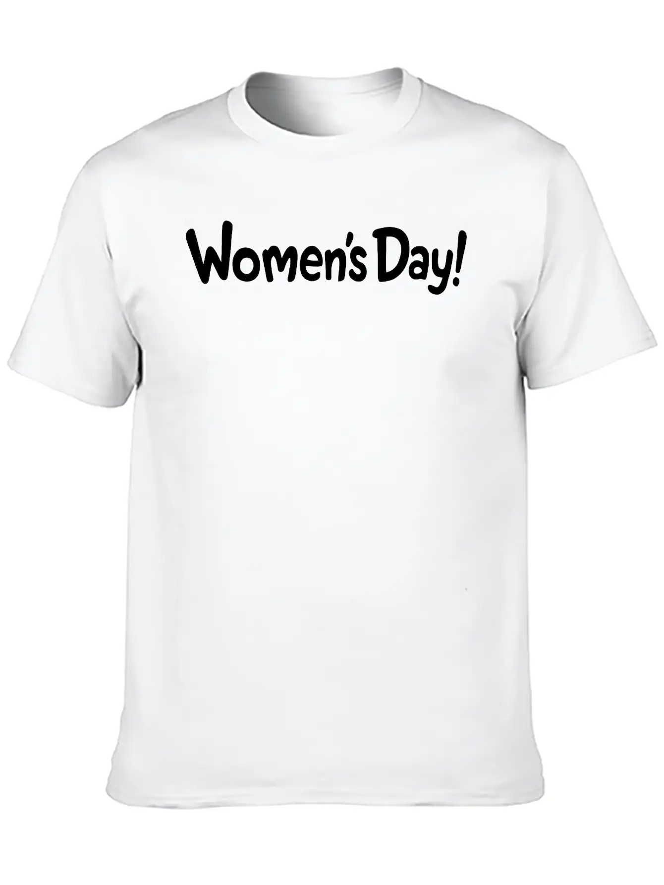 Women's Day Lightweight Cotton T-Shirt – Daily Comfort Graphic Shirt