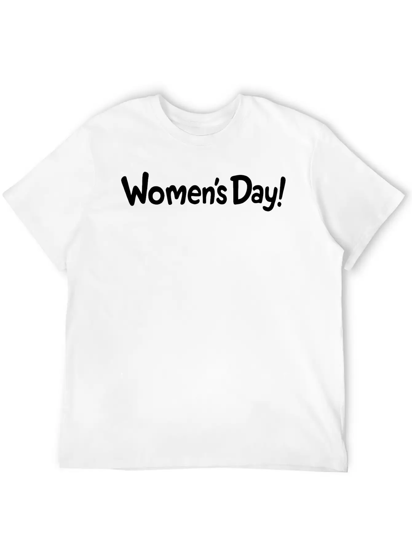 Women's Day Lightweight Cotton T-Shirt – Daily Comfort Graphic Shirt