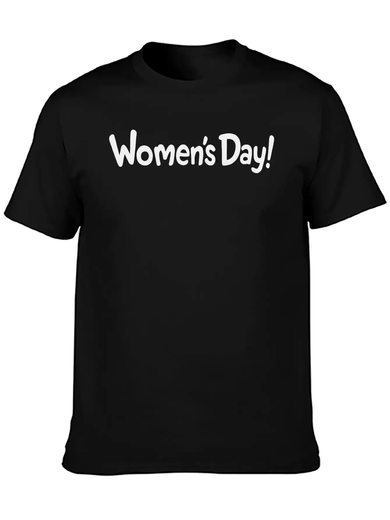 Women's Day Lightweight Cotton T-Shirt – Daily Comfort Graphic Shirt