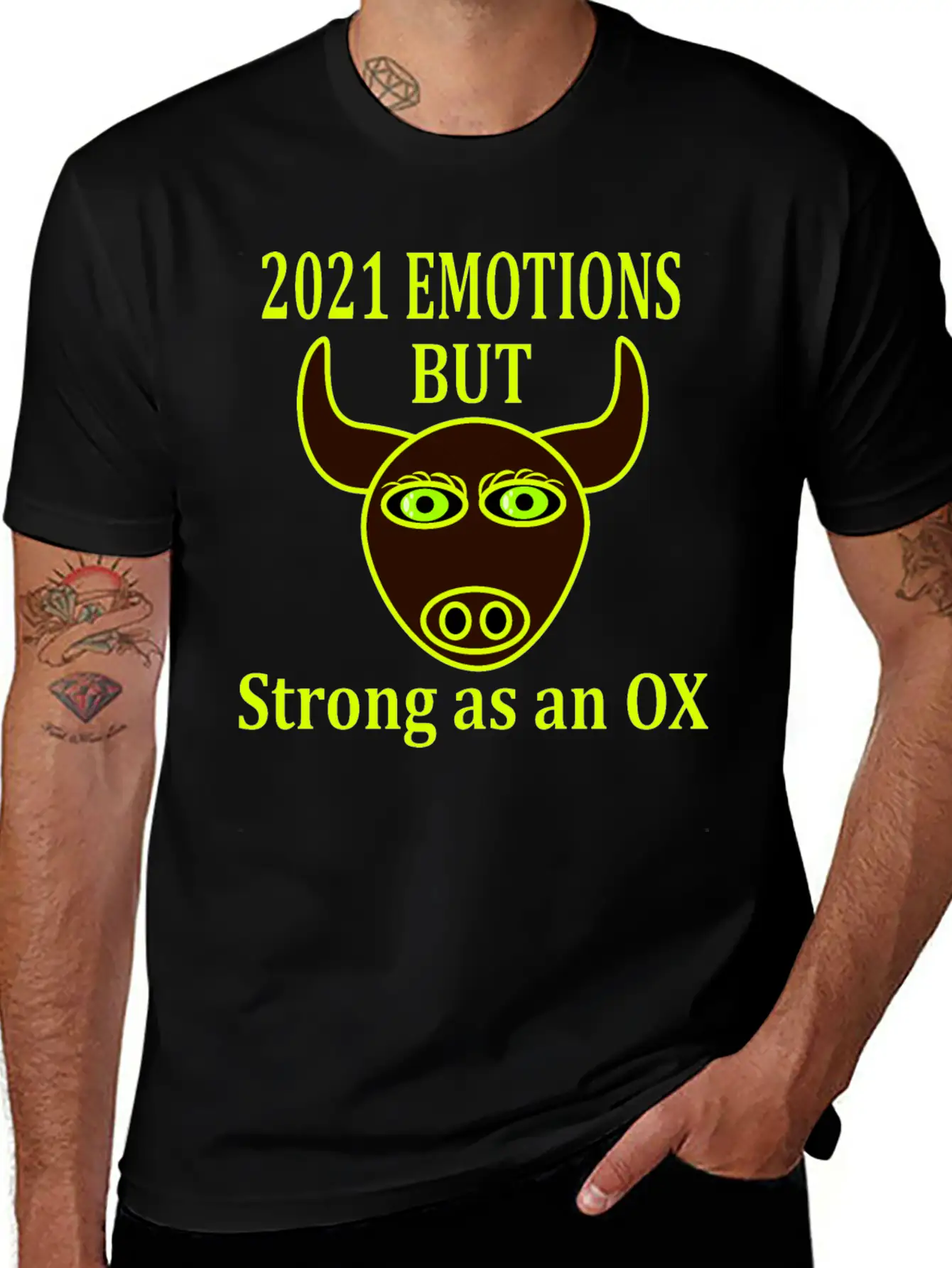 Women's Day - Strong As An Ox Unisex Casual T-Shirt – Clean Design For Daily Comfort
