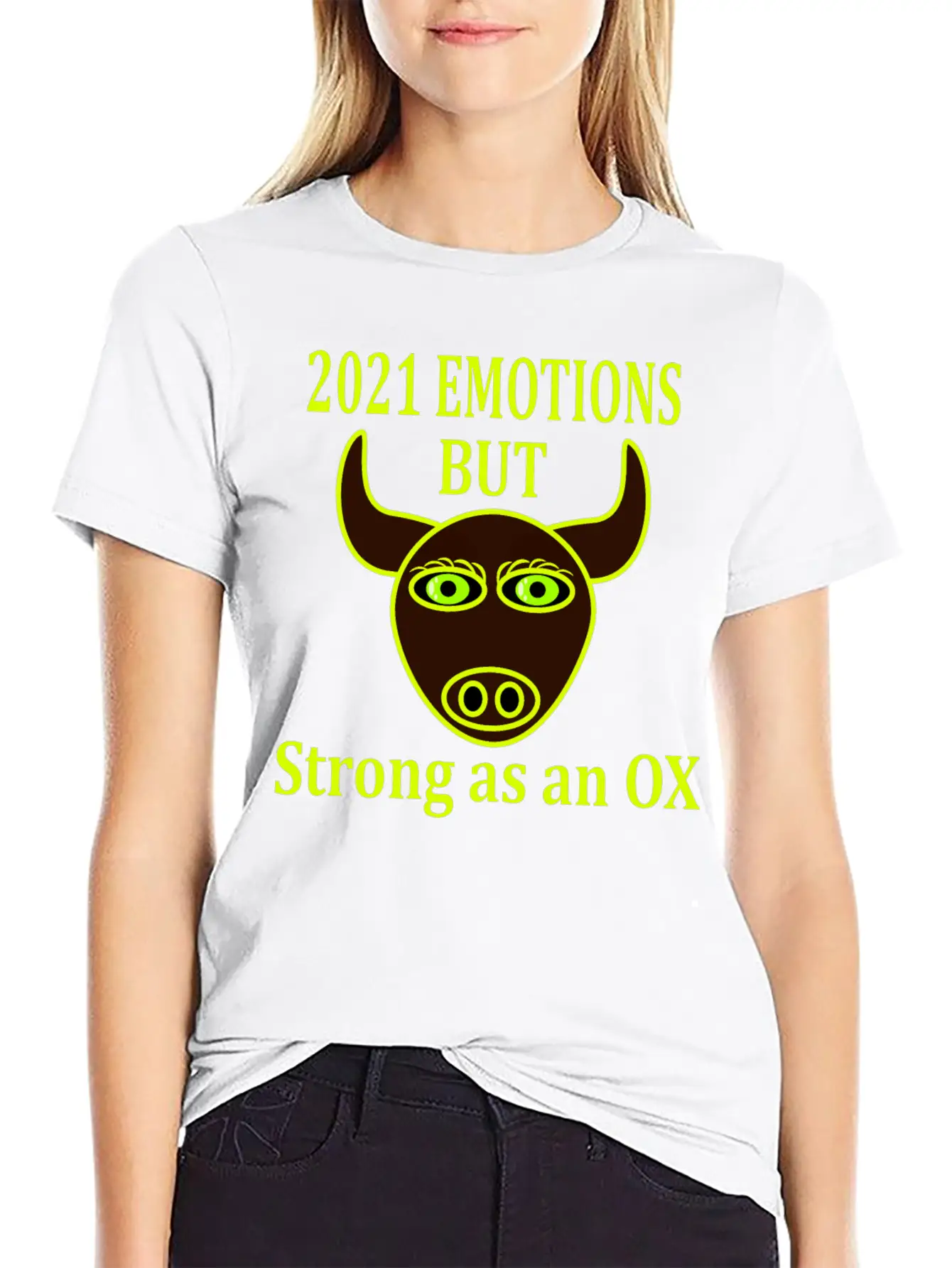Women's Day - Strong As An Ox Unisex Casual T-Shirt – Clean Design For Daily Comfort