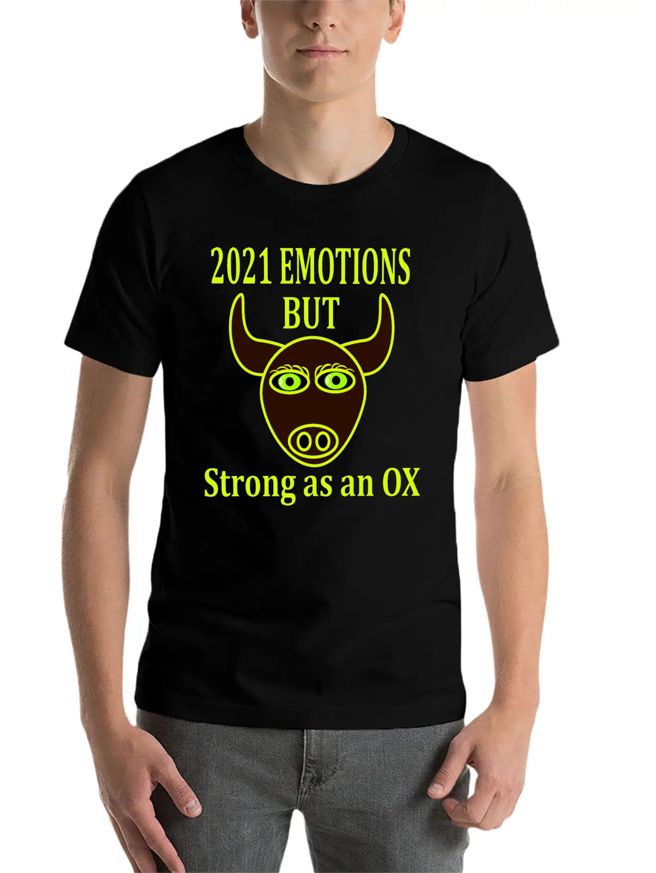 Women's Day - Strong As An Ox Unisex Casual T-Shirt – Clean Design For Daily Comfort