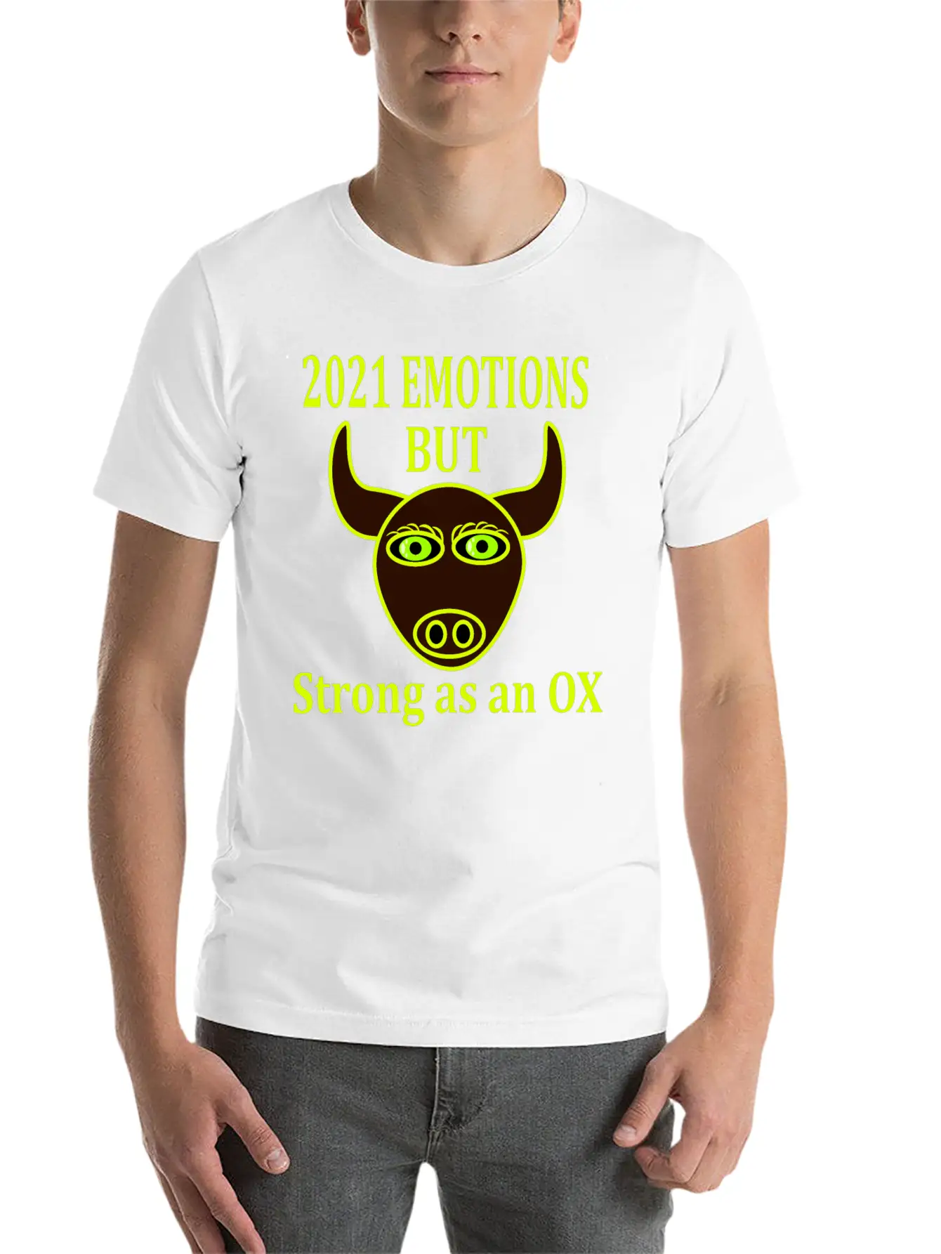Women's Day - Strong As An Ox Unisex Casual T-Shirt – Clean Design For Daily Comfort