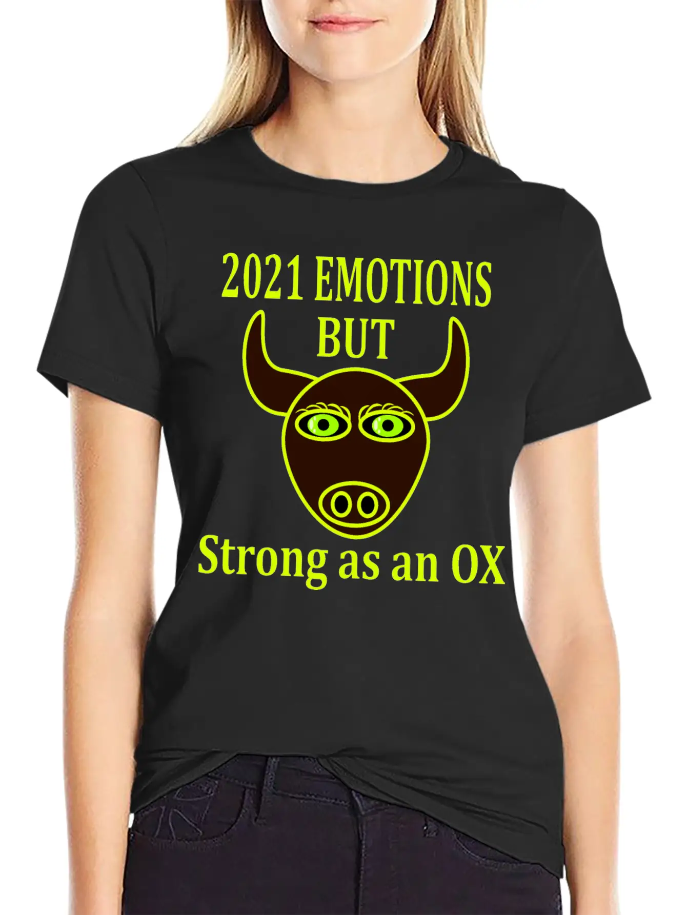 Women's Day - Strong As An Ox Unisex Casual T-Shirt – Clean Design For Daily Comfort