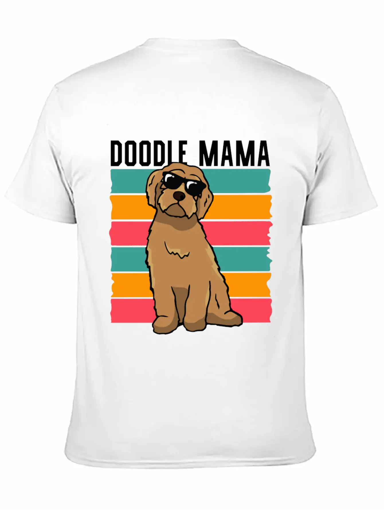 Womens Doodle Mama Labradoodle Goldendoodle Lightweight Cotton T-Shirt – Daily Comfort Graphic Shirt