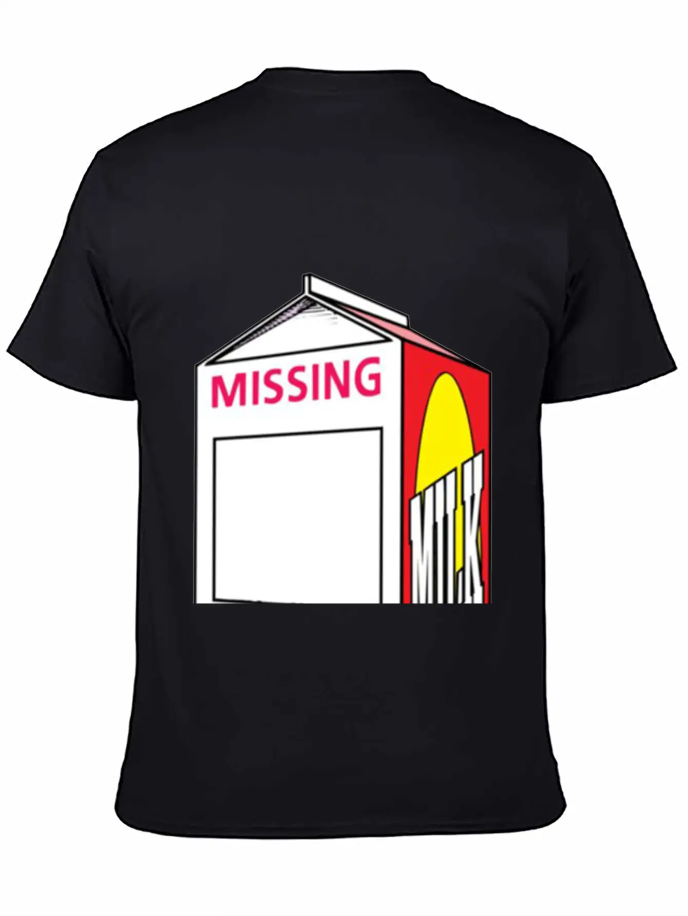 Words Missing Person Unisex Casual T-Shirt – Clean Design For Daily Comfort