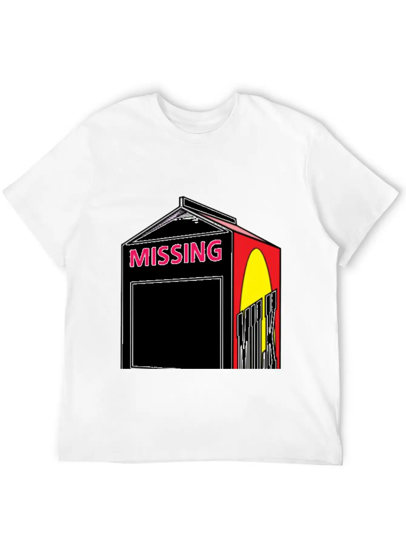 Words Missing Person Unisex Casual T-Shirt – Clean Design For Daily Comfort