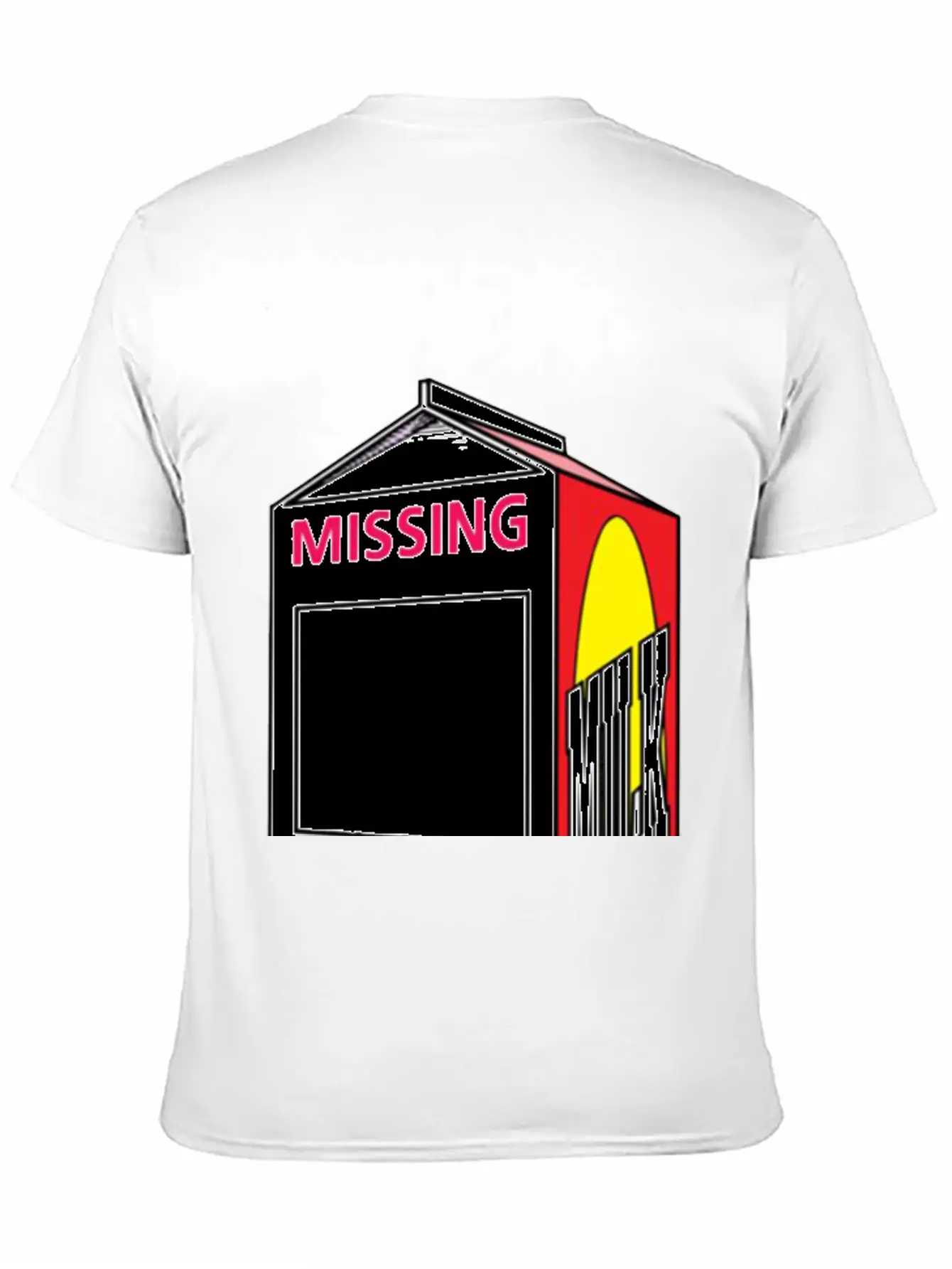 Words Missing Person Unisex Casual T-Shirt – Clean Design For Daily Comfort