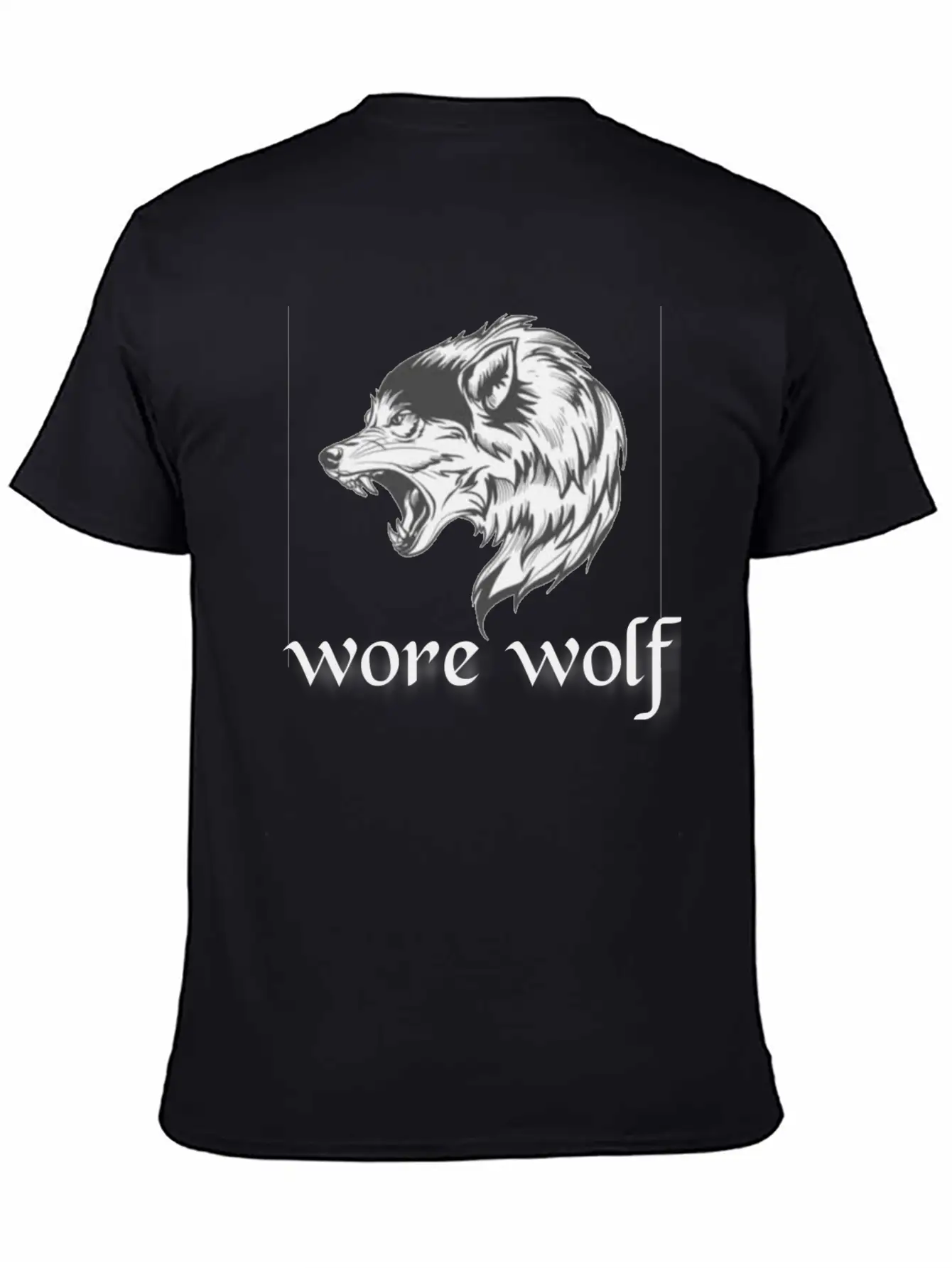 Wore Wolf Modern Fit Casual T-Shirt – Clean And Versatile Design