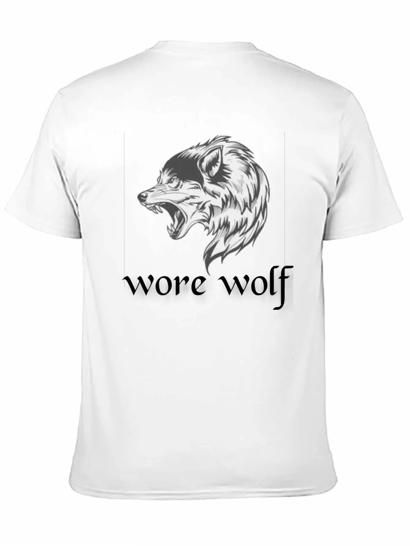 Wore Wolf Modern Fit Casual T-Shirt – Clean And Versatile Design