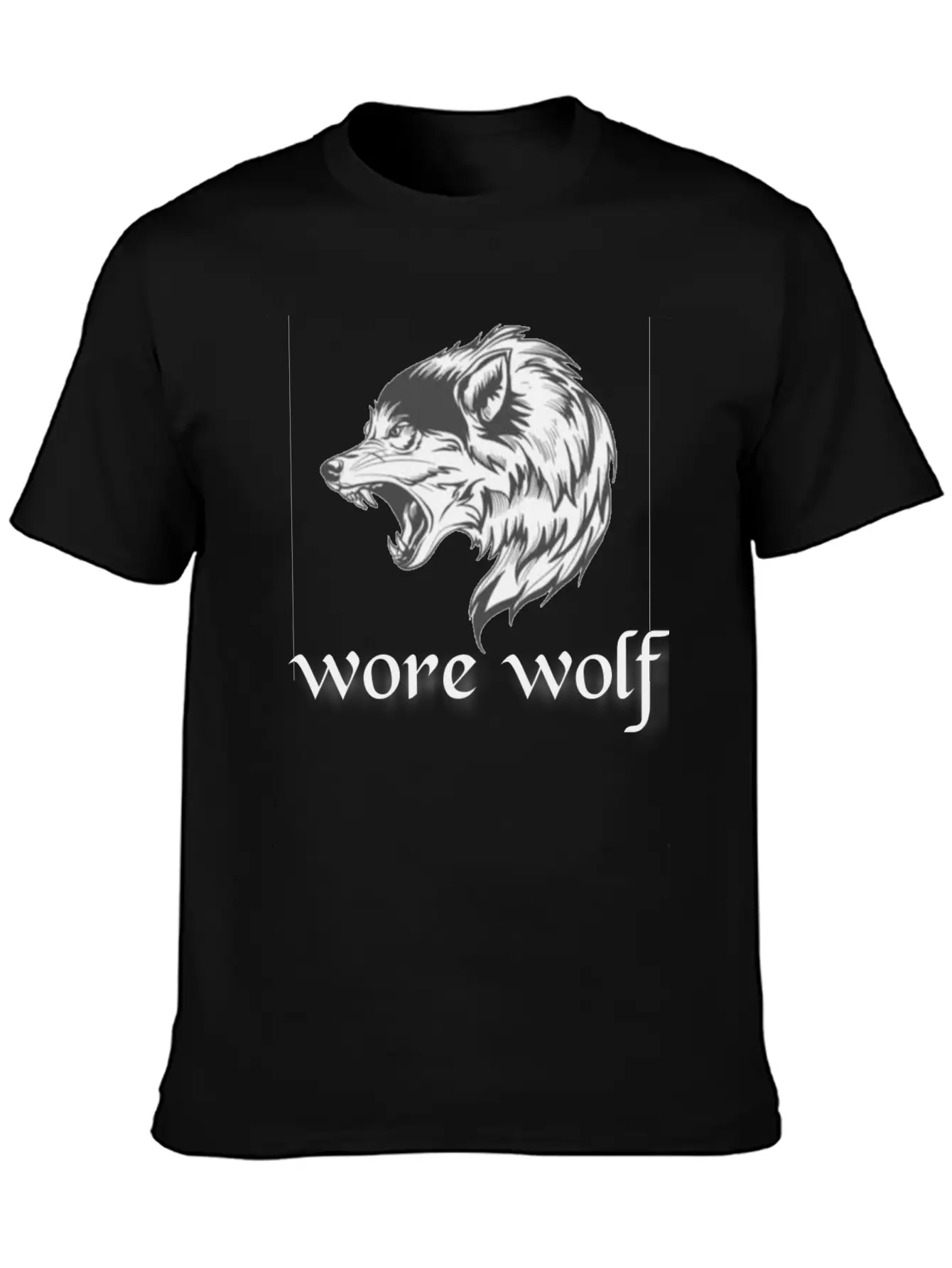 Wore Wolf Modern Fit Casual T-Shirt – Clean And Versatile Design
