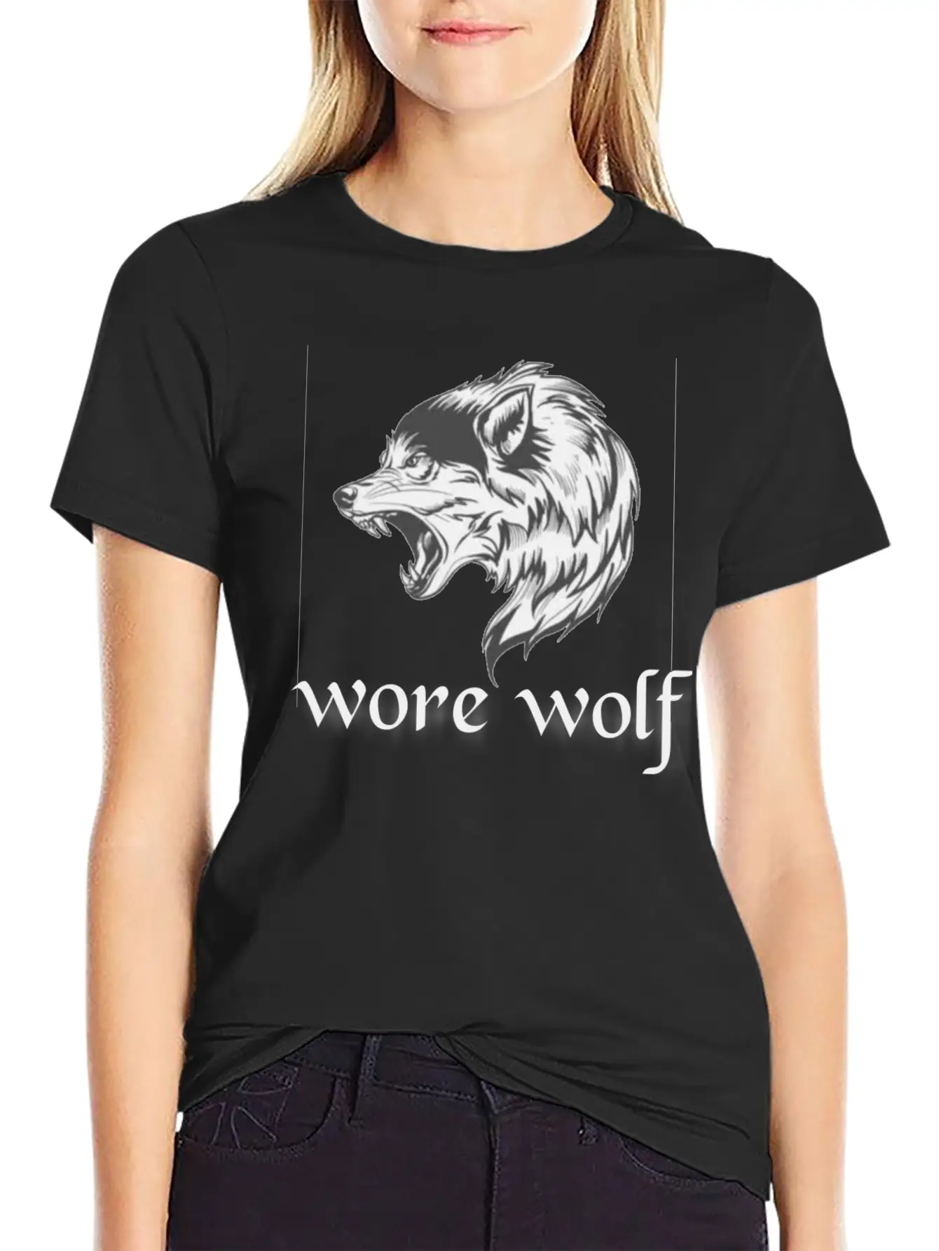 Wore Wolf Modern Fit Casual T-Shirt – Clean And Versatile Design