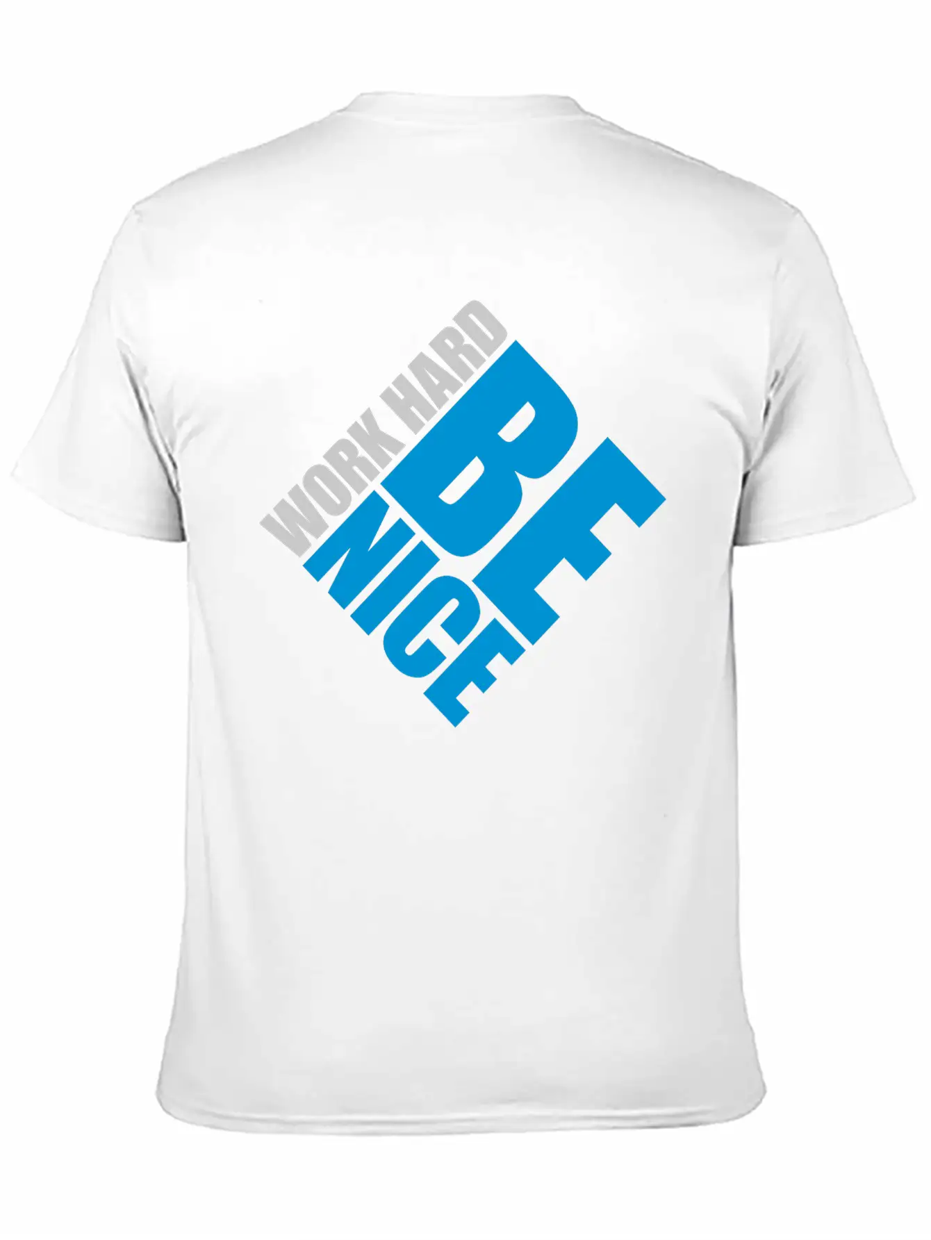 Work Hard Nice Relaxed Everyday Tee – Lightweight And Durable Cotton