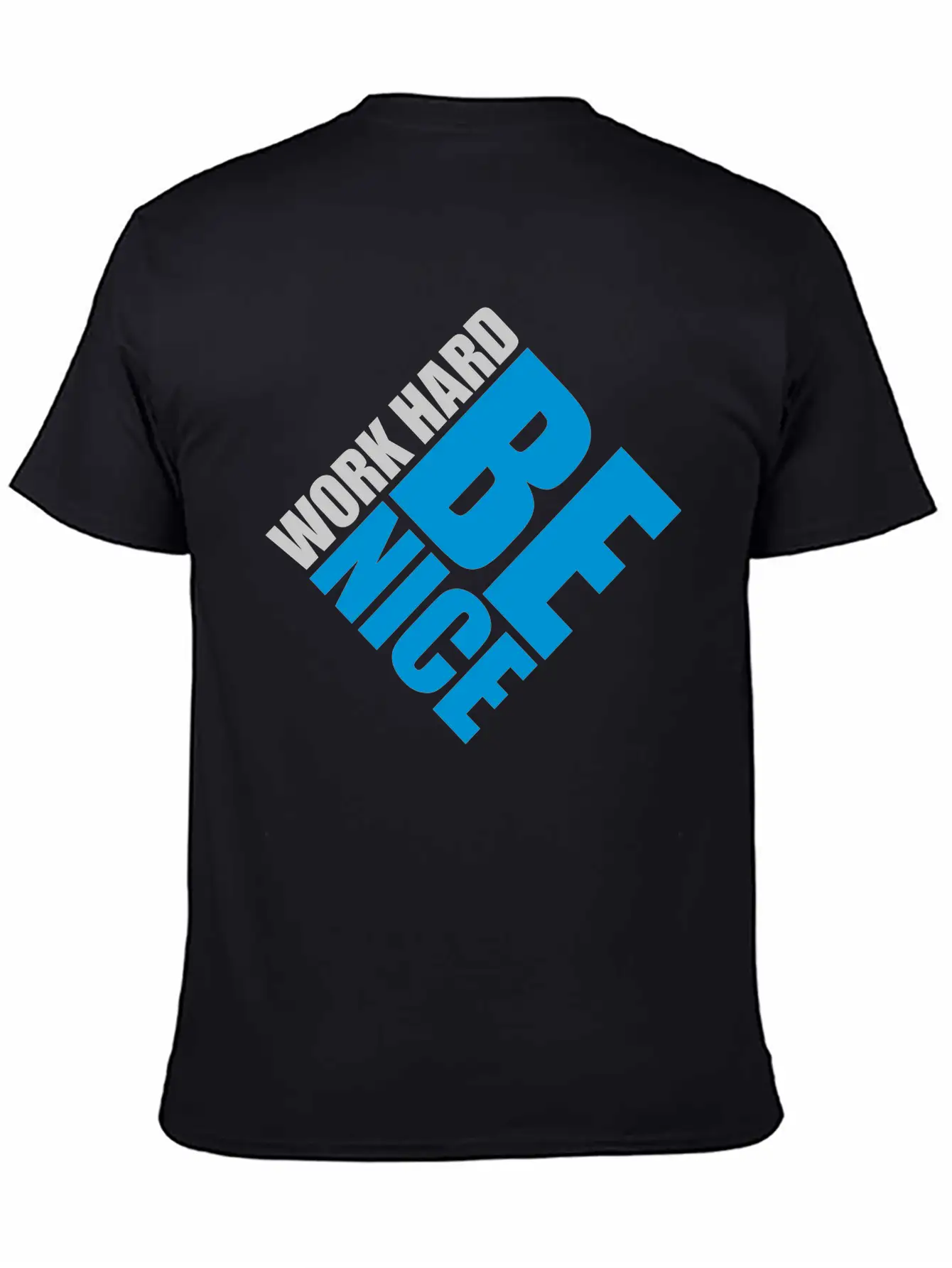 Work Hard Nice Relaxed Everyday Tee – Lightweight And Durable Cotton