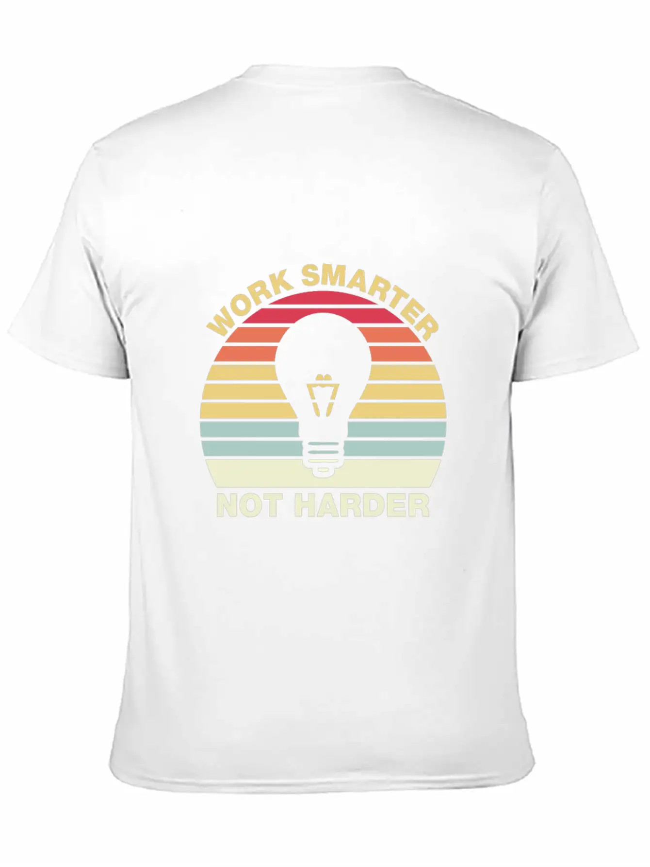 Work Smarter Not Harder Inspirational Quotes Essential Cotton Tee For Daily Outfits – Unisex Style
