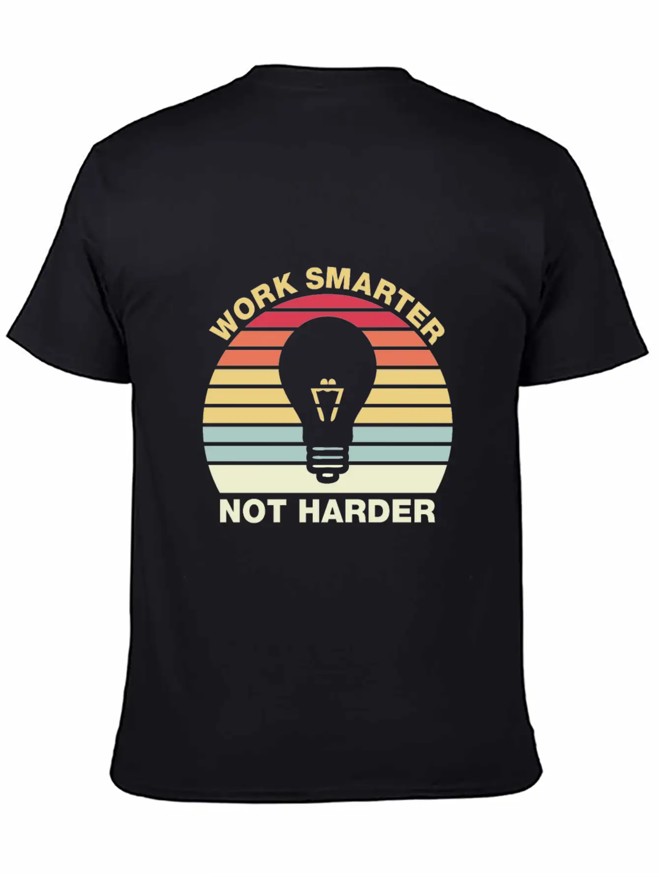 Work Smarter Not Harder Inspirational Quotes Essential Cotton Tee For Daily Outfits – Unisex Style