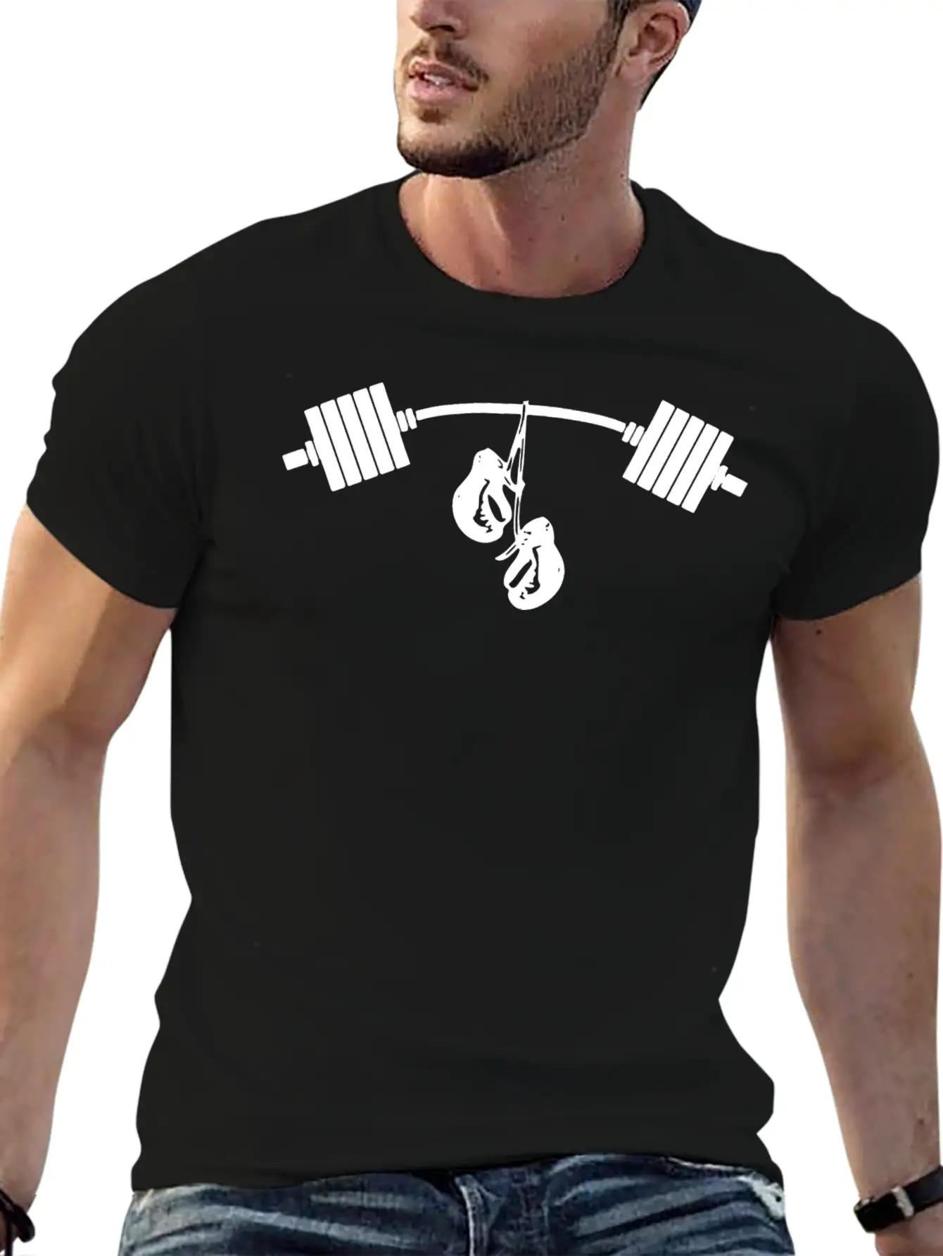 Workout Boxer Shirt Essential Cotton Tee For Daily Outfits – Unisex Style