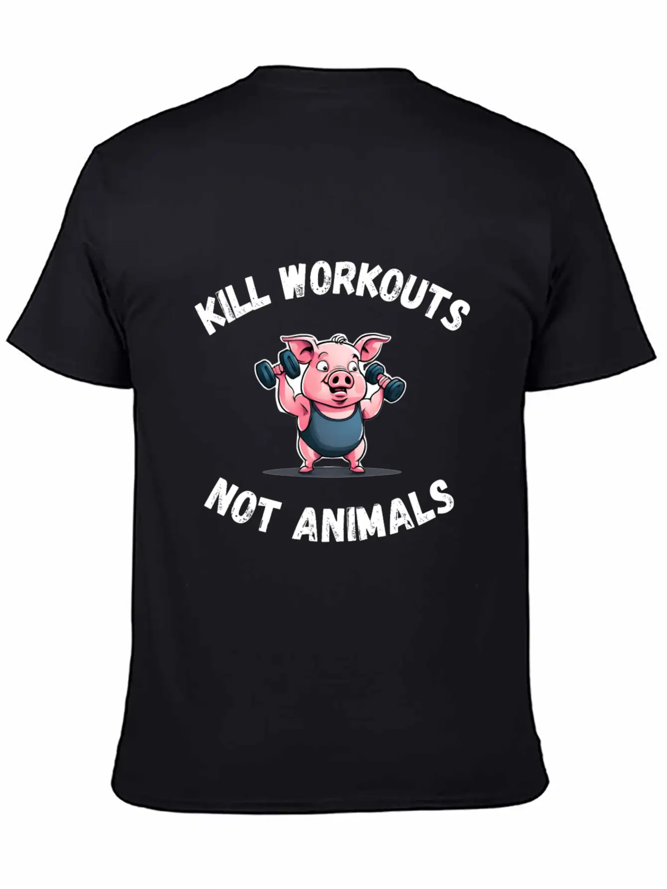 Workout Pig Basic Graphic T-Shirt – Daily Comfort In Soft Cotton